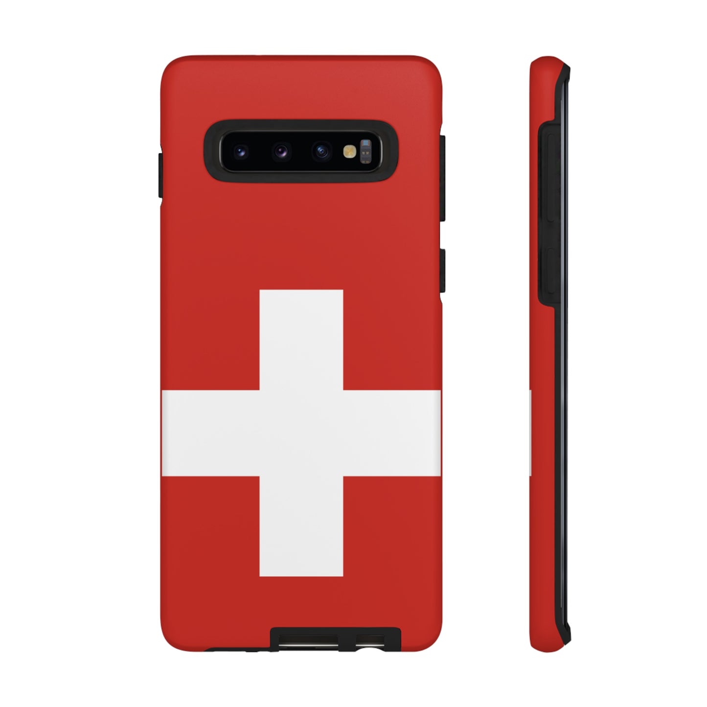 Switzerland Flag Phone Case | iPhone 15 Plus/ Pro, 14, 13, 12| Google Pixel 7, Pro, 5| Samsung Galaxy S23 All Major Phone Models