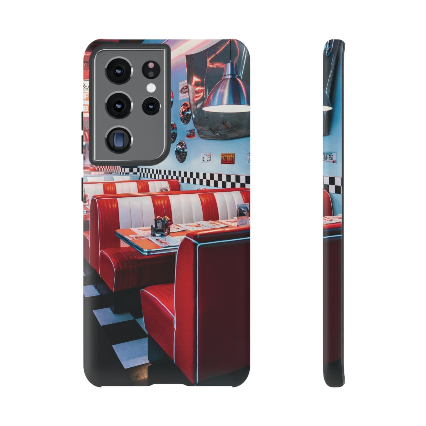 Diner Wallpaper Phone Case | iPhone 15 Plus/ Pro, 14, 13, 12| Google Pixel 7, Pro, 5| Samsung Galaxy S23 All Major Phone Models