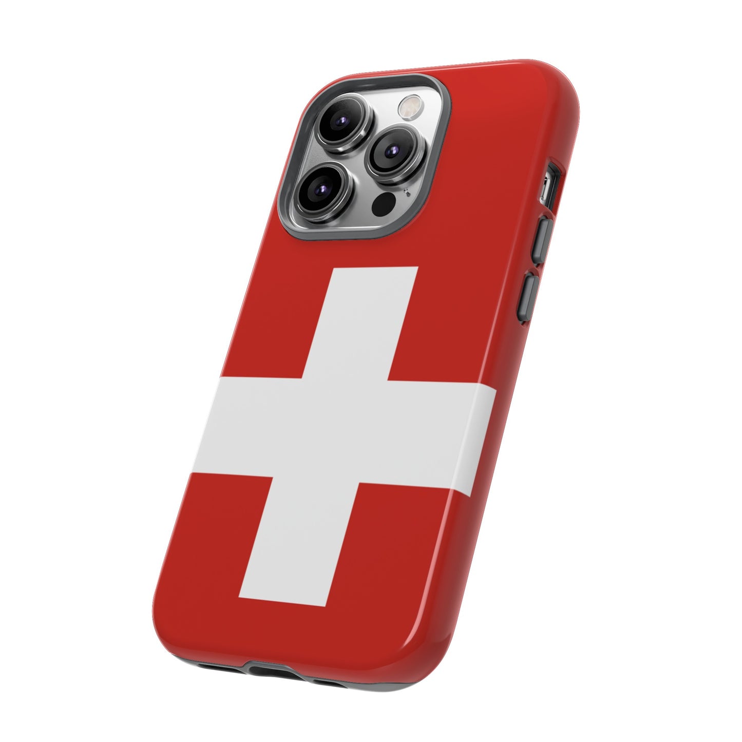 Switzerland Flag Phone Case | iPhone 15 Plus/ Pro, 14, 13, 12| Google Pixel 7, Pro, 5| Samsung Galaxy S23 All Major Phone Models