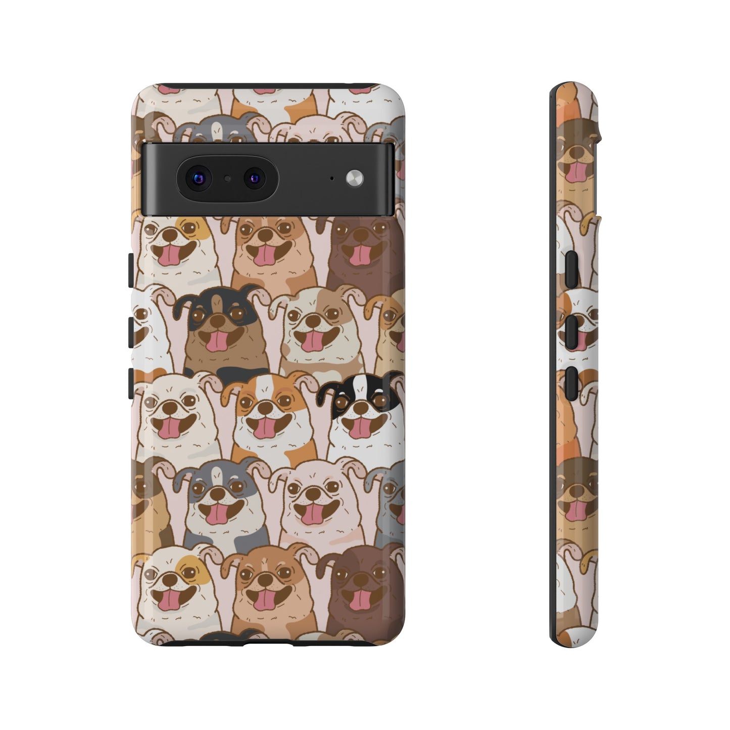 Dog Line Up Phone Case | iPhone 15 Plus/ Pro, 14, 13, 12| Google Pixel 7, Pro, 5| Samsung Galaxy S23 All Major Phone Models