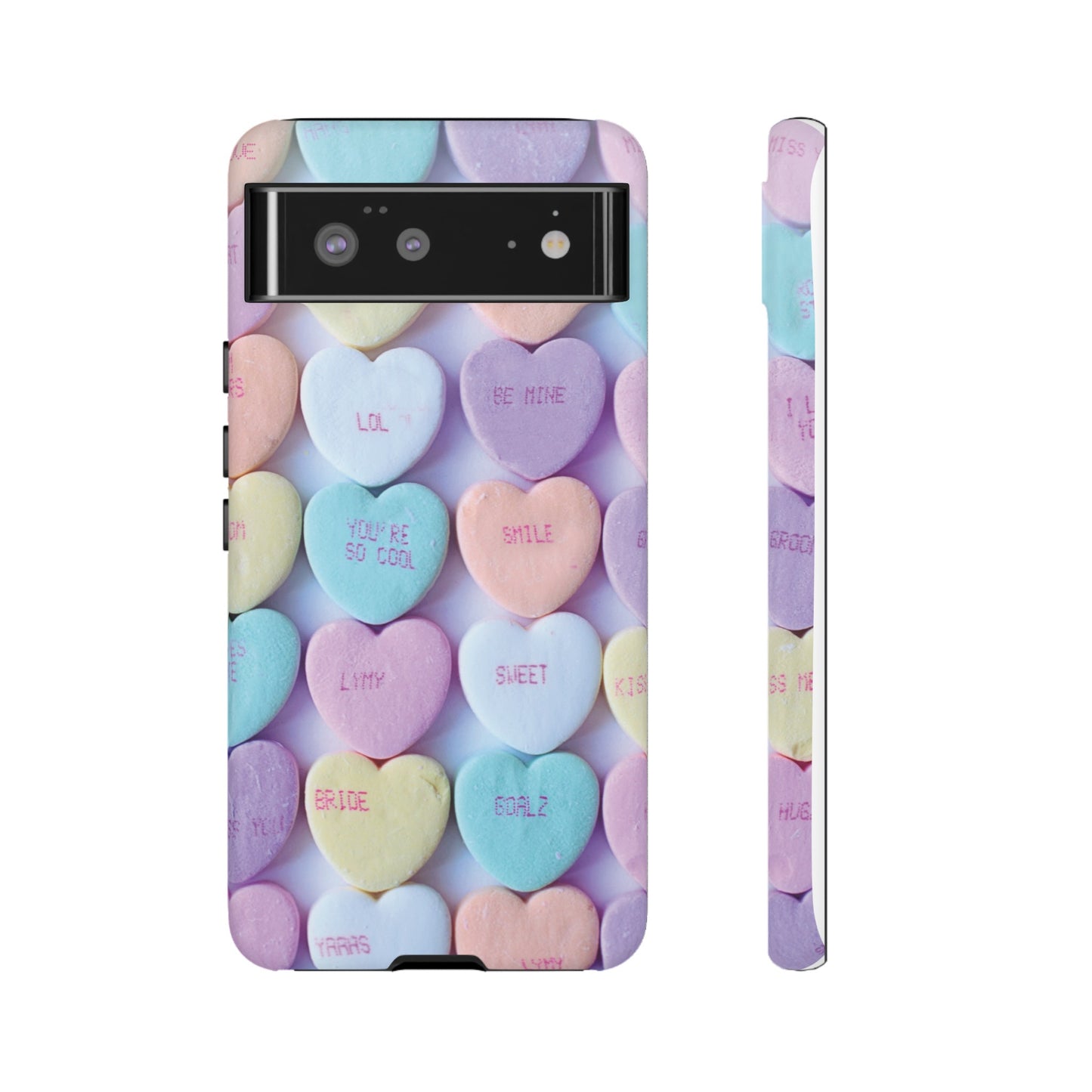 Hearts Valentine's Day Wallpaper Phone Case | iPhone 15 Plus/ Pro, 14, 13, 12| Google Pixel 7, Pro, 5| Samsung Galaxy S23 All Major Phone Models