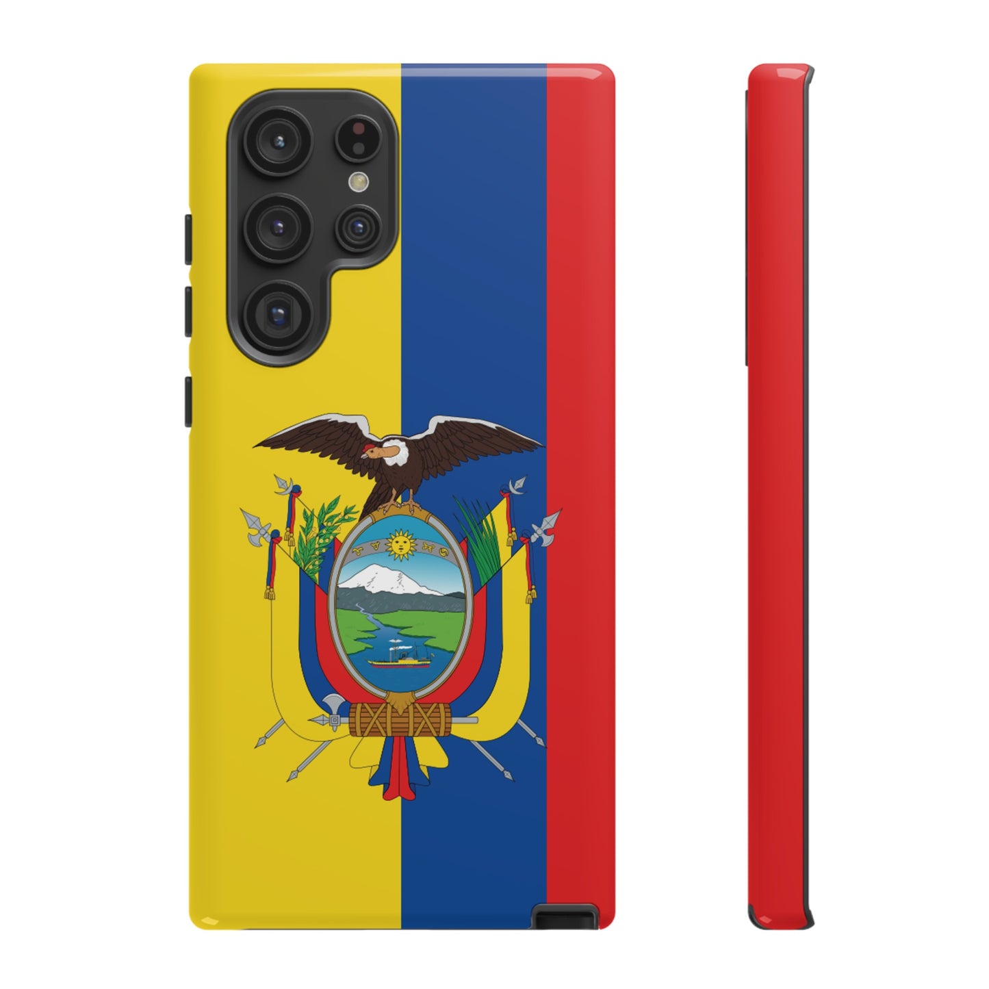 Ecuador Flag Phone Case | iPhone 15 Plus/ Pro, 14, 13, 12| Google Pixel 7, Pro, 5| Samsung Galaxy S23 All Major Phone Models