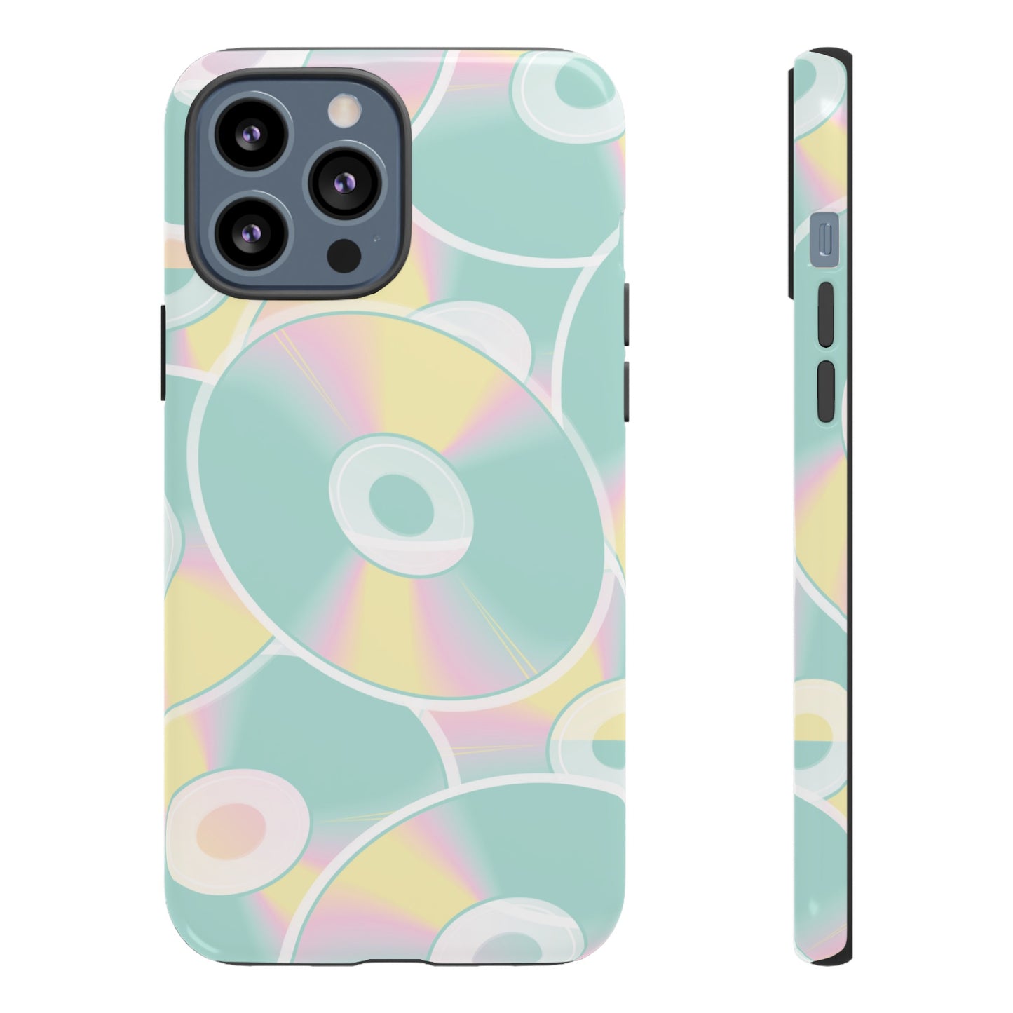 90's CD Wallpaper Phone Case | iPhone 15 Plus/ Pro, 14, 13, 12| Google Pixel 7, Pro, 5| Samsung Galaxy S23 All Major Phone Models