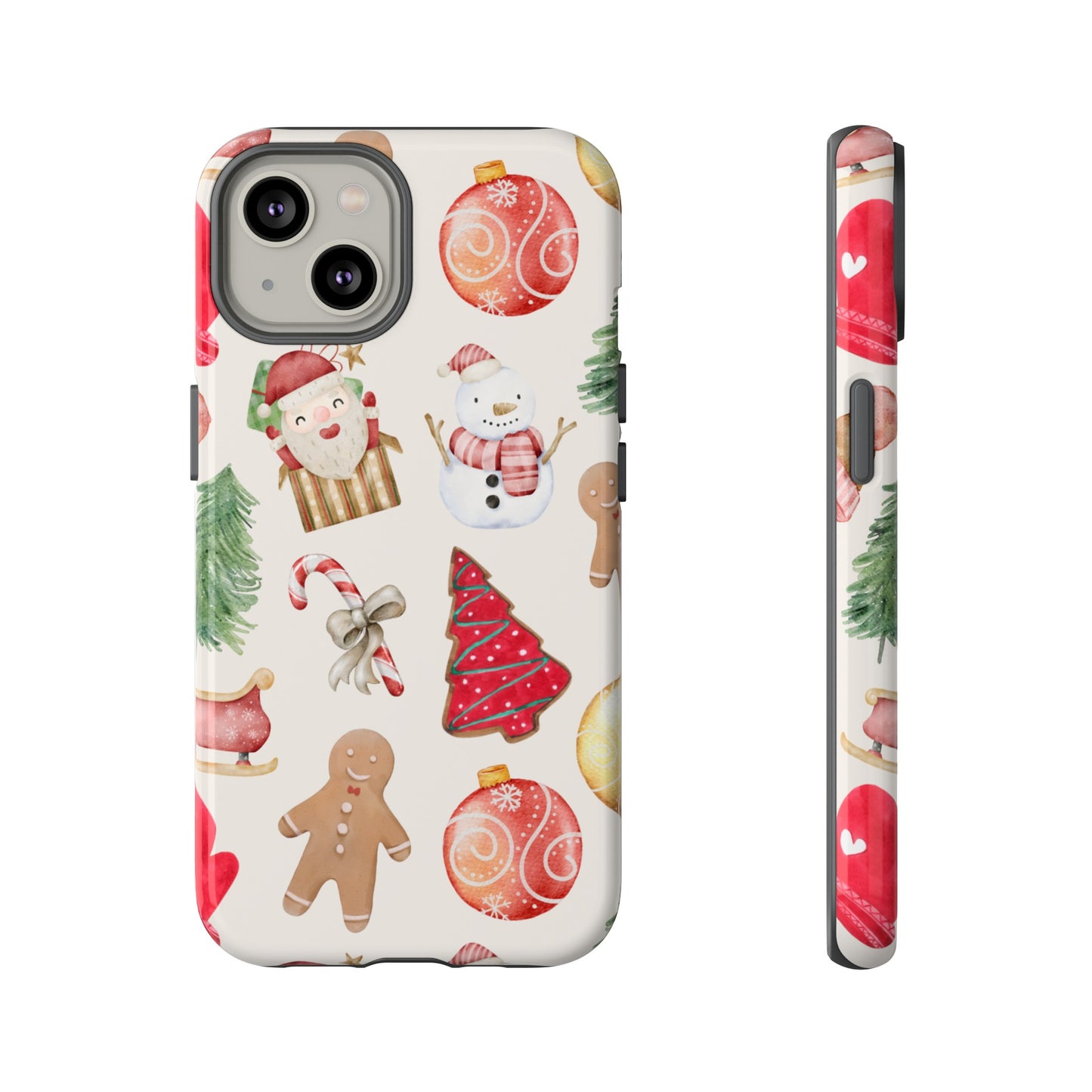 Collage Christmas Wallpaper Phone Case | iPhone 15 Plus/ Pro, 14, 13, 12| Google Pixel 7, Pro, 5| Samsung Galaxy S23 All Major Phone Models