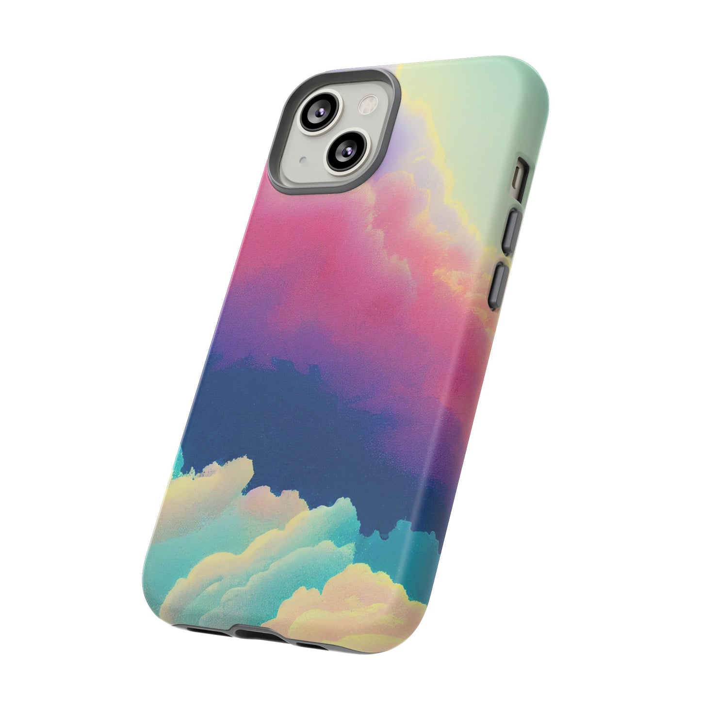 Colourful Clouds Wallpaper Phone Case | iPhone 15 Plus/ Pro, 14, 13, 12| Google Pixel 7, Pro, 5| Samsung Galaxy S23 All Major Phone Models