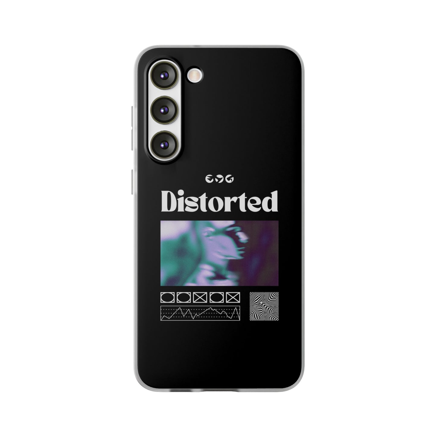 Distorted Phone Case | iPhone 15 Plus/ Pro, 14, 13, 12| Google Pixel 7, Pro, 5| Samsung Galaxy S23 All Major Phone Models