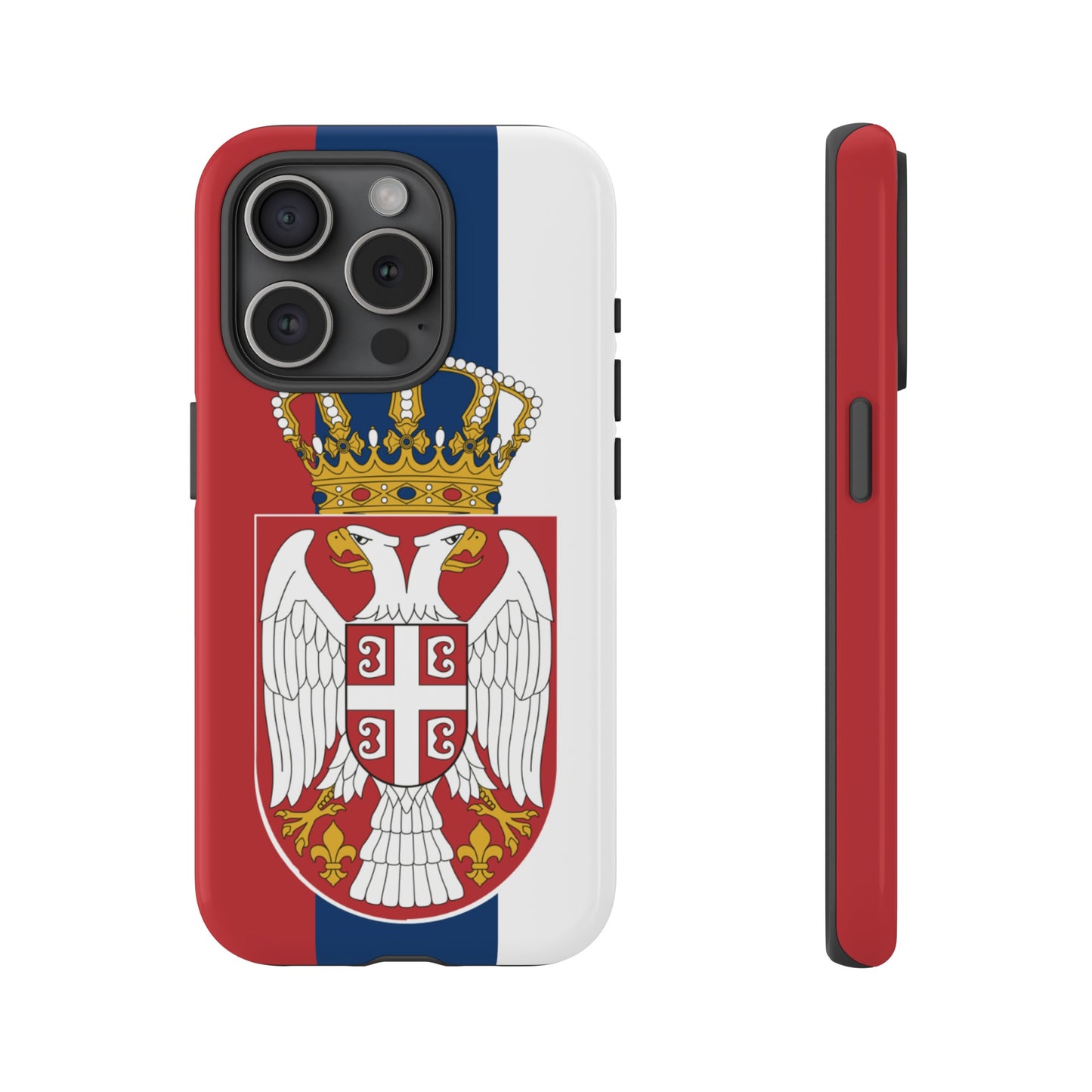 Serbia Flag Phone Case | iPhone 15 Plus/ Pro, 14, 13, 12| Google Pixel 7, Pro, 5| Samsung Galaxy S23 All Major Phone Models