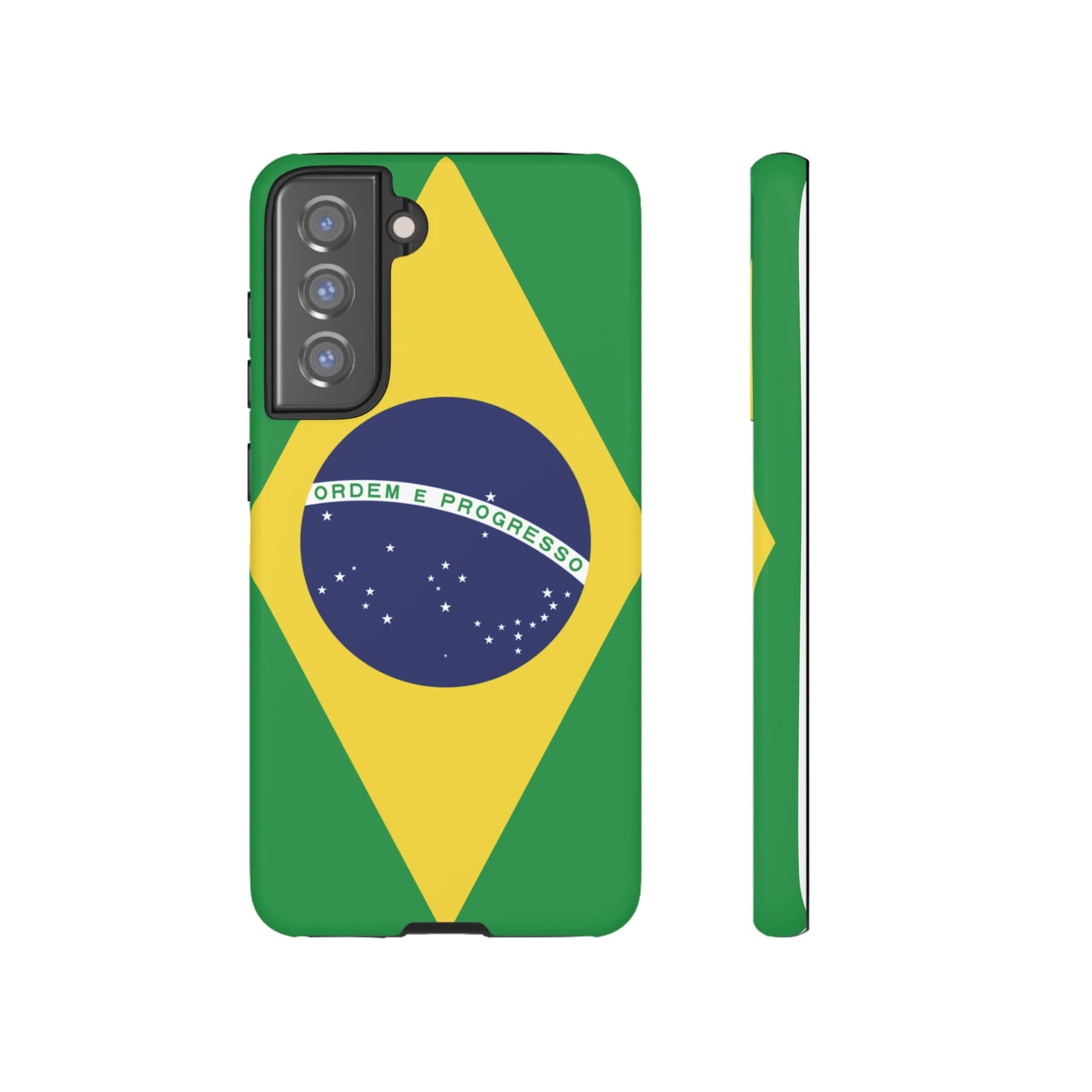 Brazil Flag Phone Case | iPhone 15 Plus/ Pro, 14, 13, 12| Google Pixel 7, Pro, 5| Samsung Galaxy S23 All Major Phone Models