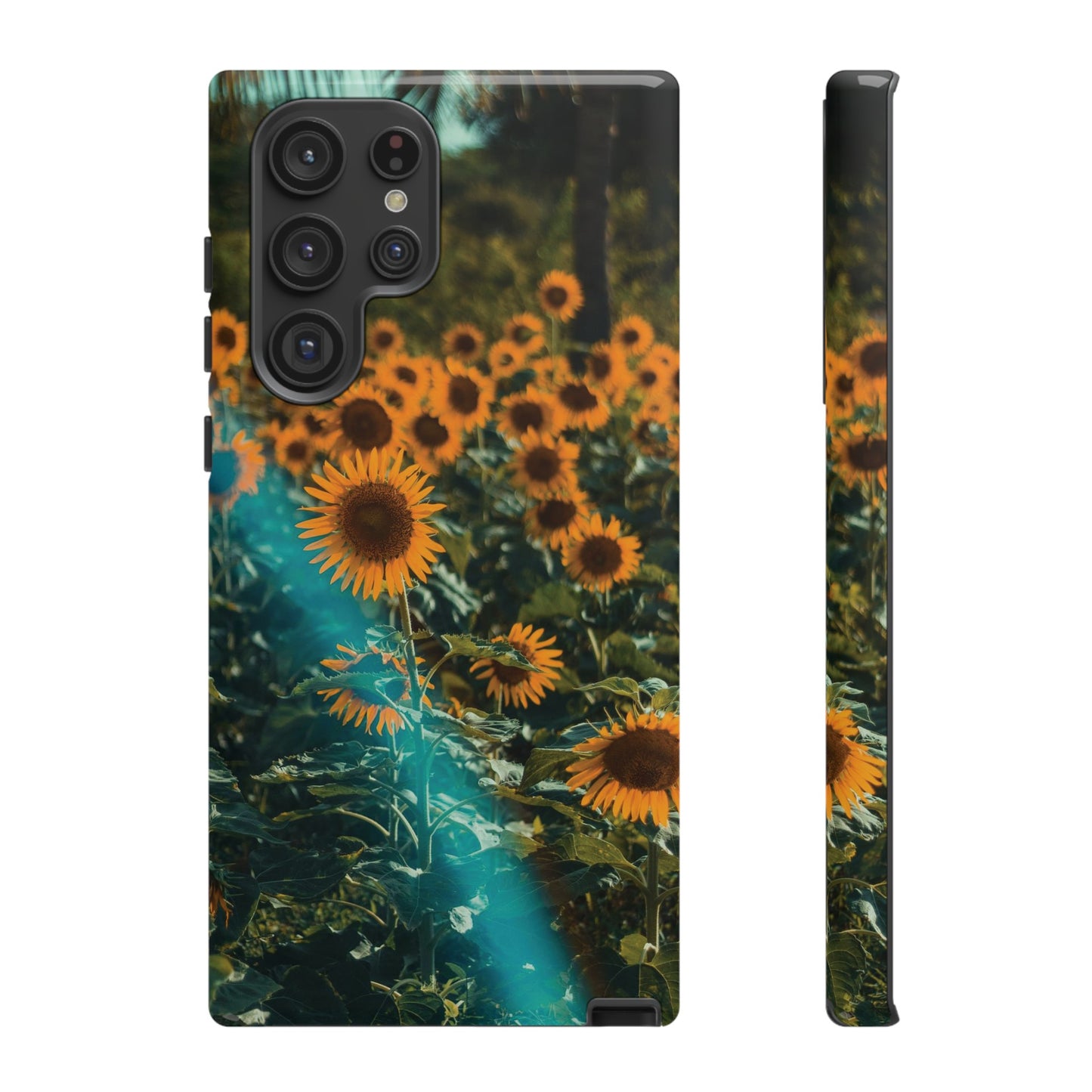 Sunflower Field Wallpaper Phone Case | iPhone 15 Plus/ Pro, 14, 13, 12| Google Pixel 7, Pro, 5| Samsung Galaxy S23 All Major Phone Models