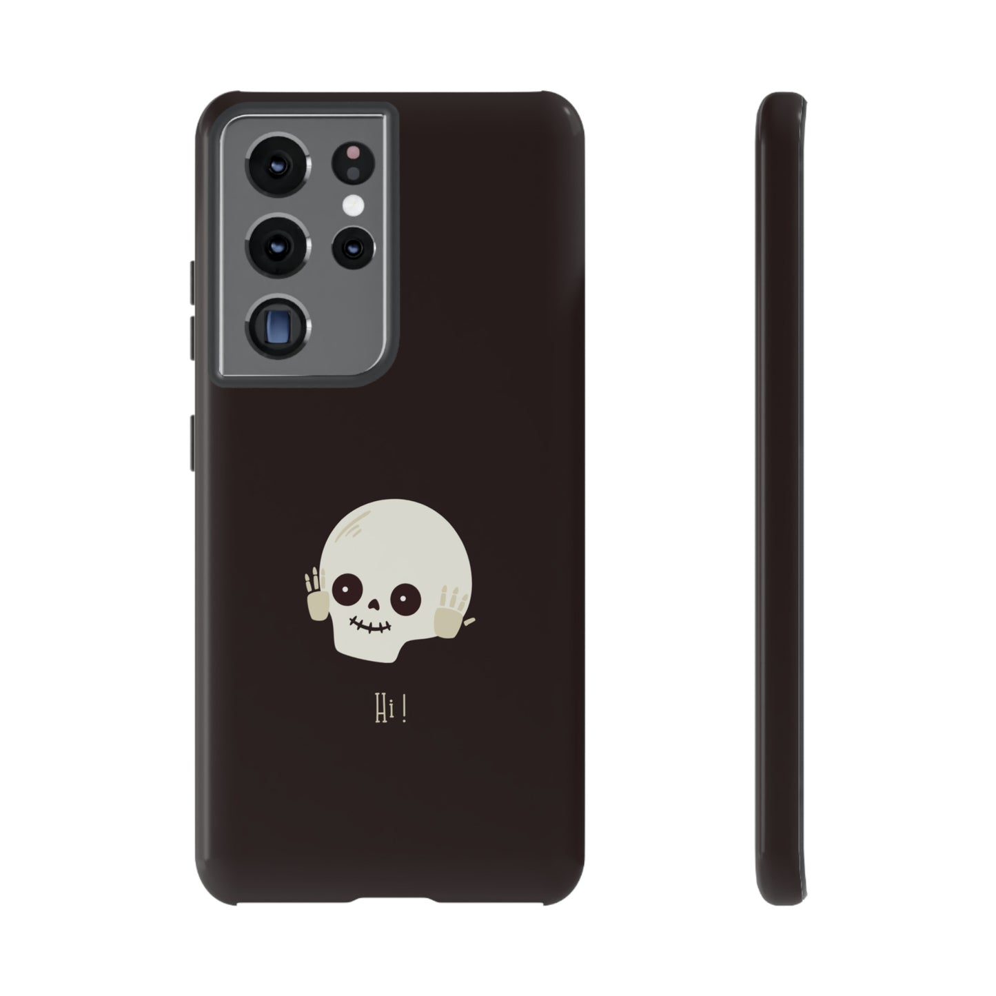 Hello Skull Phone Case | iPhone 15 Plus/ Pro, 14, 13, 12| Google Pixel 7, Pro, 5| Samsung Galaxy S23 All Major Phone Models