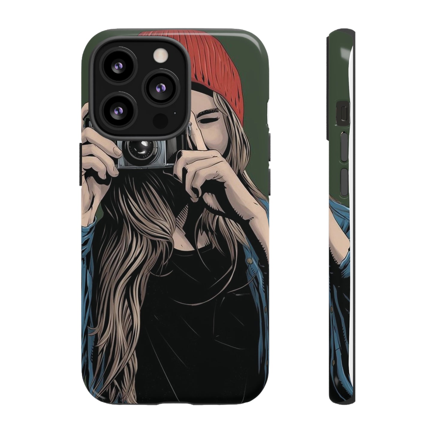 Camera Wallpaper Phone Case | iPhone 15 Plus/ Pro, 14, 13, 12| Google Pixel 7, Pro, 5| Samsung Galaxy S23 All Major Phone Models