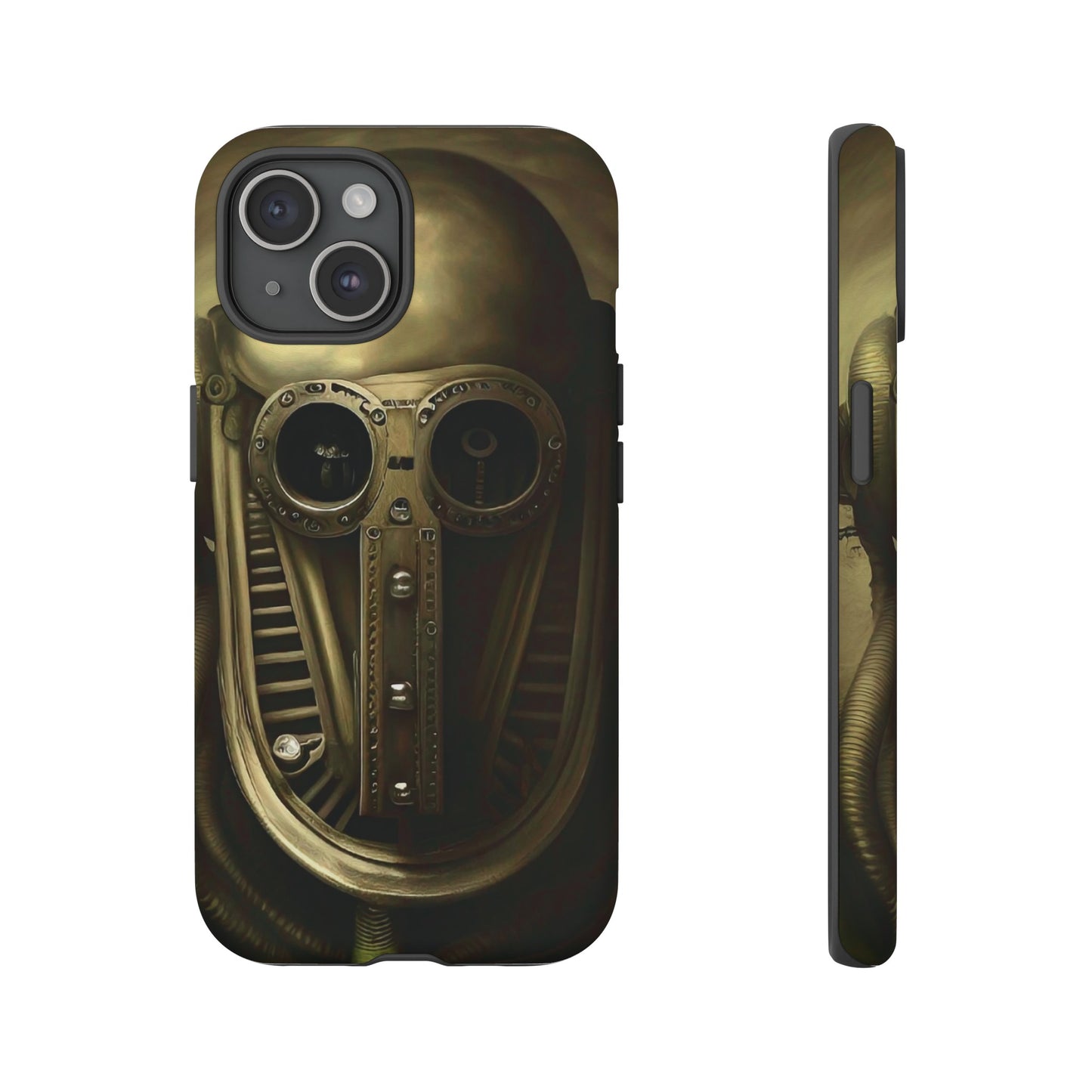 Sci-Fi Helmet Wallpaper Phone Case | iPhone 15 Plus/ Pro, 14, 13, 12| Google Pixel 7, Pro, 5| Samsung Galaxy S23 All Major Phone Models