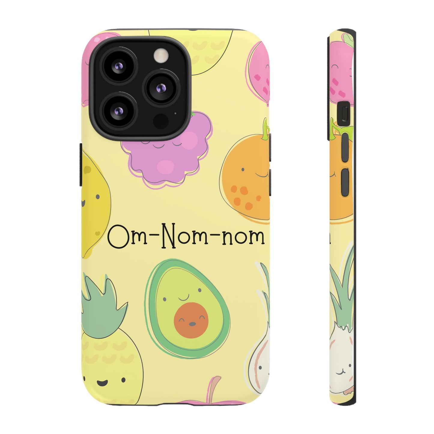 Om-Nom-Nom Phone Case | iPhone 15 Plus/ Pro, 14, 13, 12| Google Pixel 7, Pro, 5| Samsung Galaxy S23 All Major Phone Models