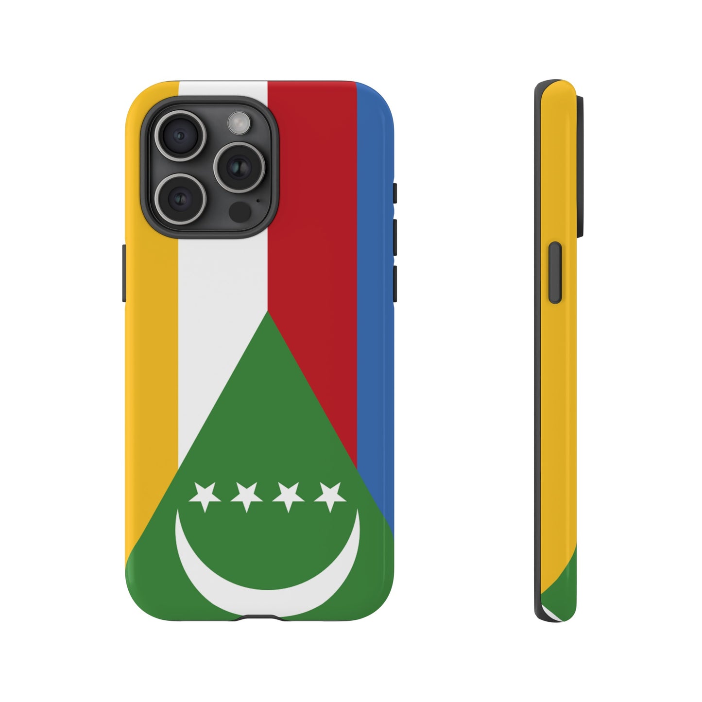 Comoros Flag Phone Case | iPhone 15 Plus/ Pro, 14, 13, 12| Google Pixel 7, Pro, 5| Samsung Galaxy S23 All Major Phone Models