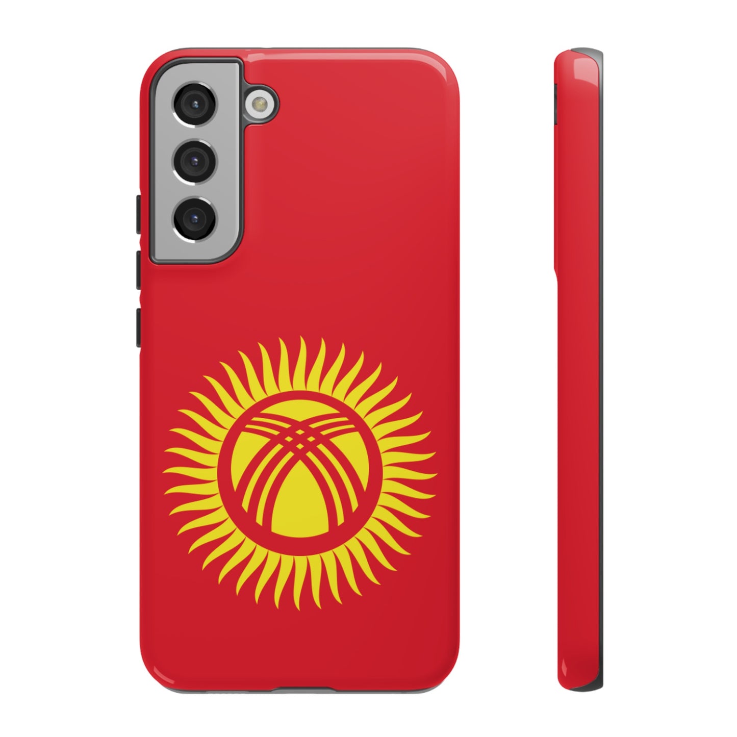 Kyrgyzstan Flag Phone Case | iPhone 15 Plus/ Pro, 14, 13, 12| Google Pixel 7, Pro, 5| Samsung Galaxy S23 All Major Phone Models