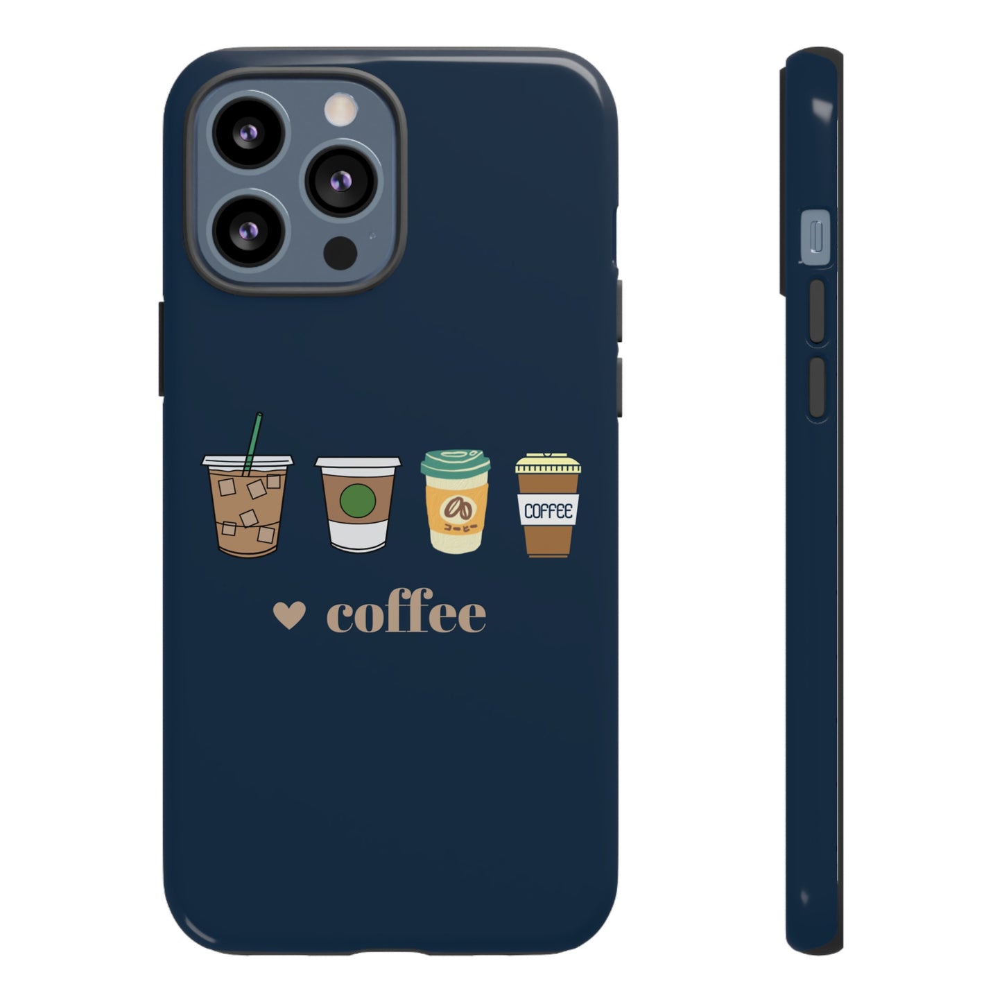 Coffee Wallpaper Phone Case | iPhone 15 Plus/ Pro, 14, 13, 12| Google Pixel 7, Pro, 5| Samsung Galaxy S23 All Major Phone Models