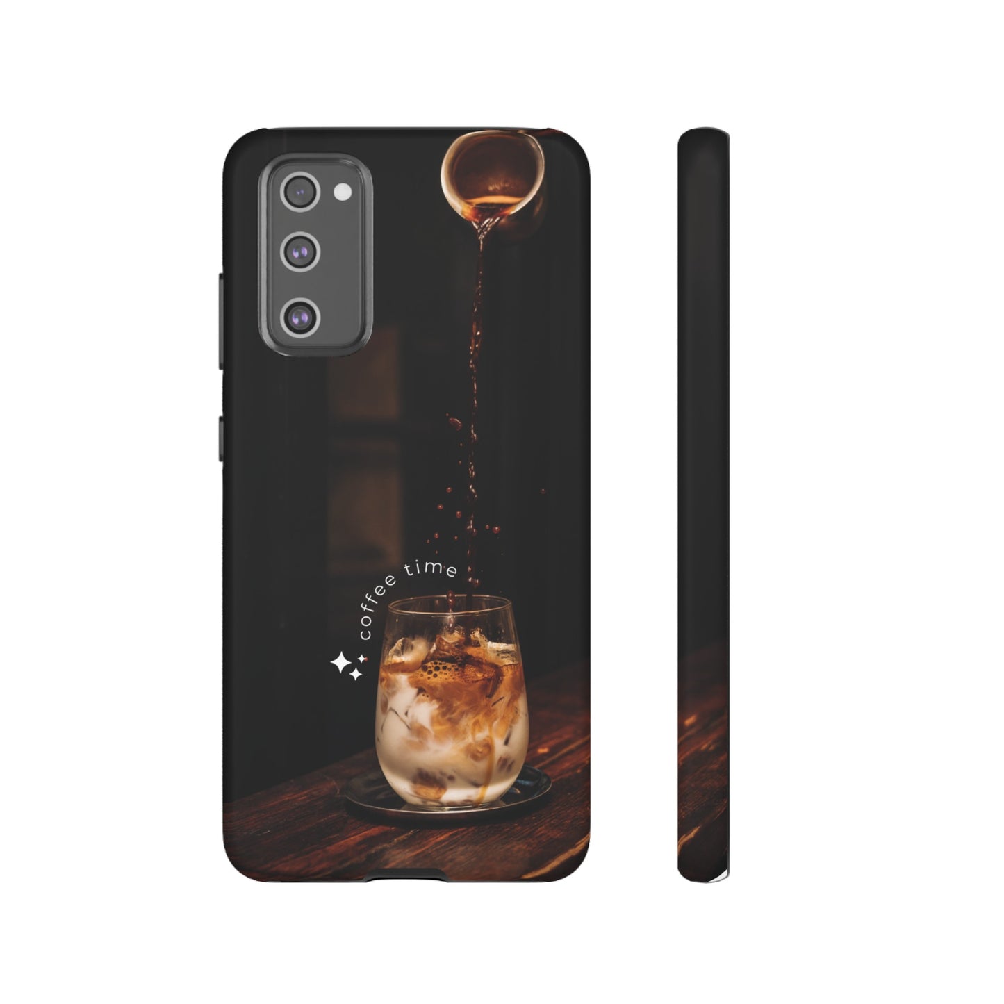 Coffee Time Wallpaper Phone Case | iPhone 15 Plus/ Pro, 14, 13, 12| Google Pixel 7, Pro, 5| Samsung Galaxy S23 All Major Phone Models