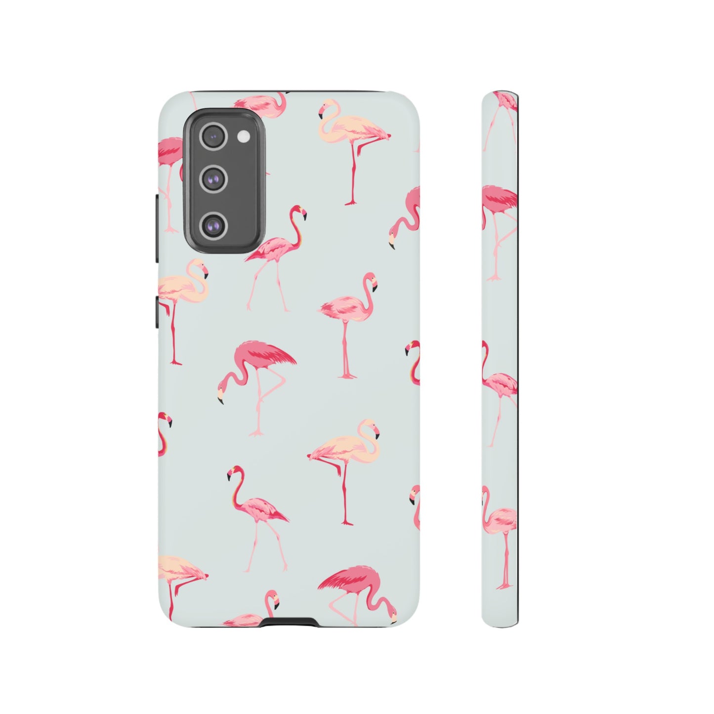 Flamingo Wallpaper Phone Case | iPhone 15 Plus/ Pro, 14, 13, 12| Google Pixel 7, Pro, 5| Samsung Galaxy S23 All Major Phone Models