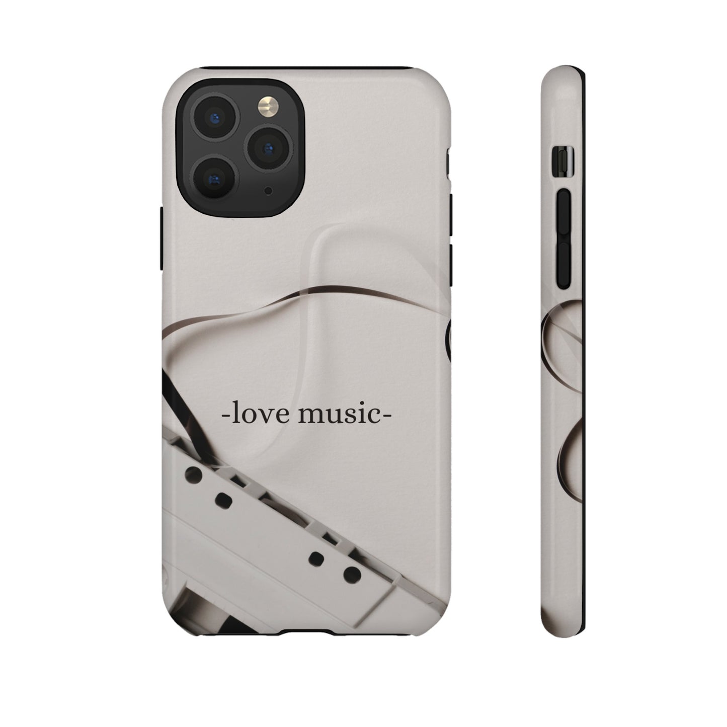 Love Music Wallpaper Phone Case | iPhone 15 Plus/ Pro, 14, 13, 12| Google Pixel 7, Pro, 5| Samsung Galaxy S23 All Major Phone Models