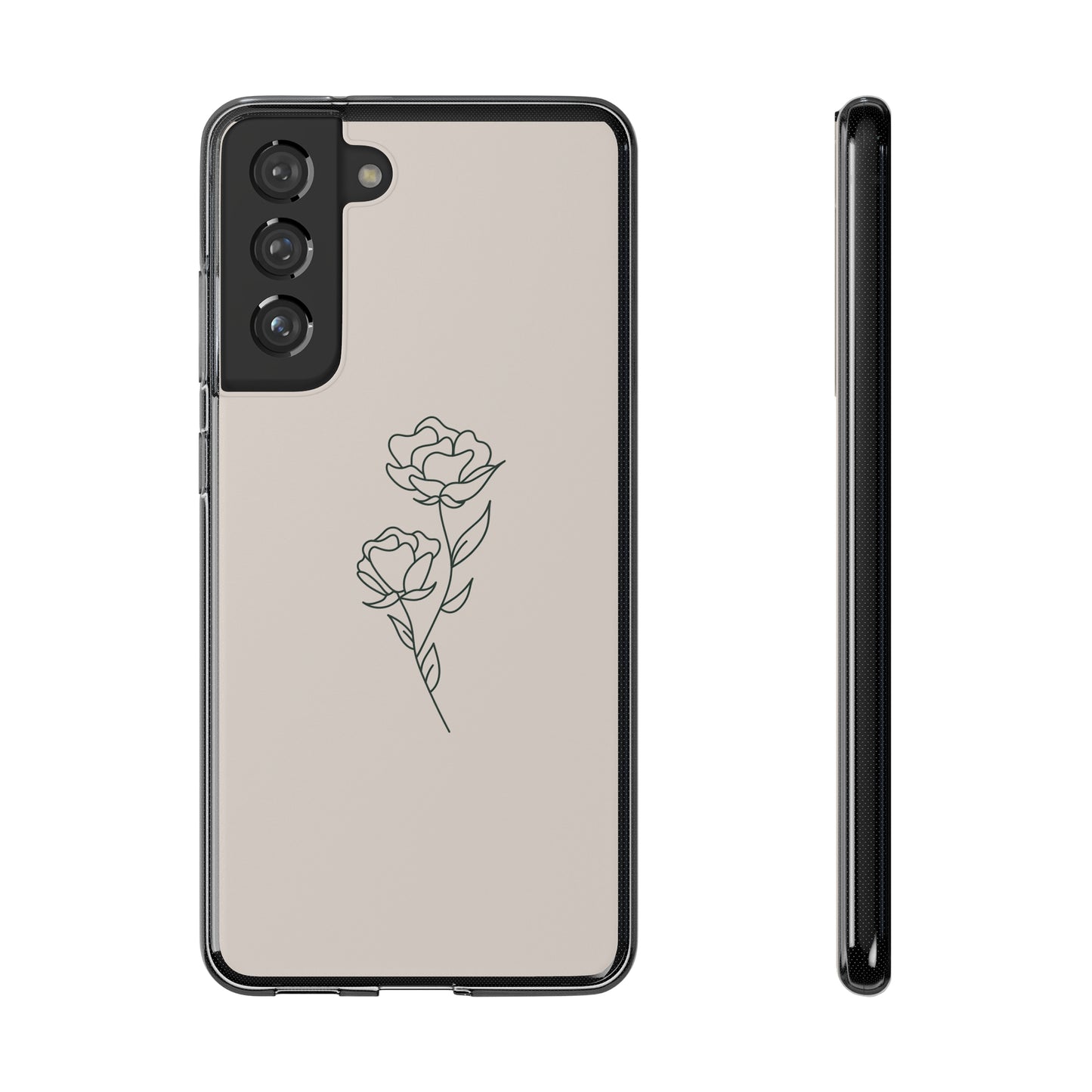 Simple Rose Phone Case | iPhone 15 Plus/ Pro, 14, 13, 12| Google Pixel 7, Pro, 5| Samsung Galaxy S23 All Major Phone Models