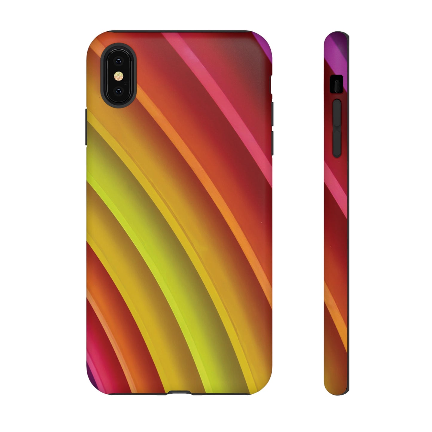 Curved Colourful Wallpaper Phone Case | iPhone 15 Plus/ Pro, 14, 13, 12| Google Pixel 7, Pro, 5| Samsung Galaxy S23 All Major Phone Models