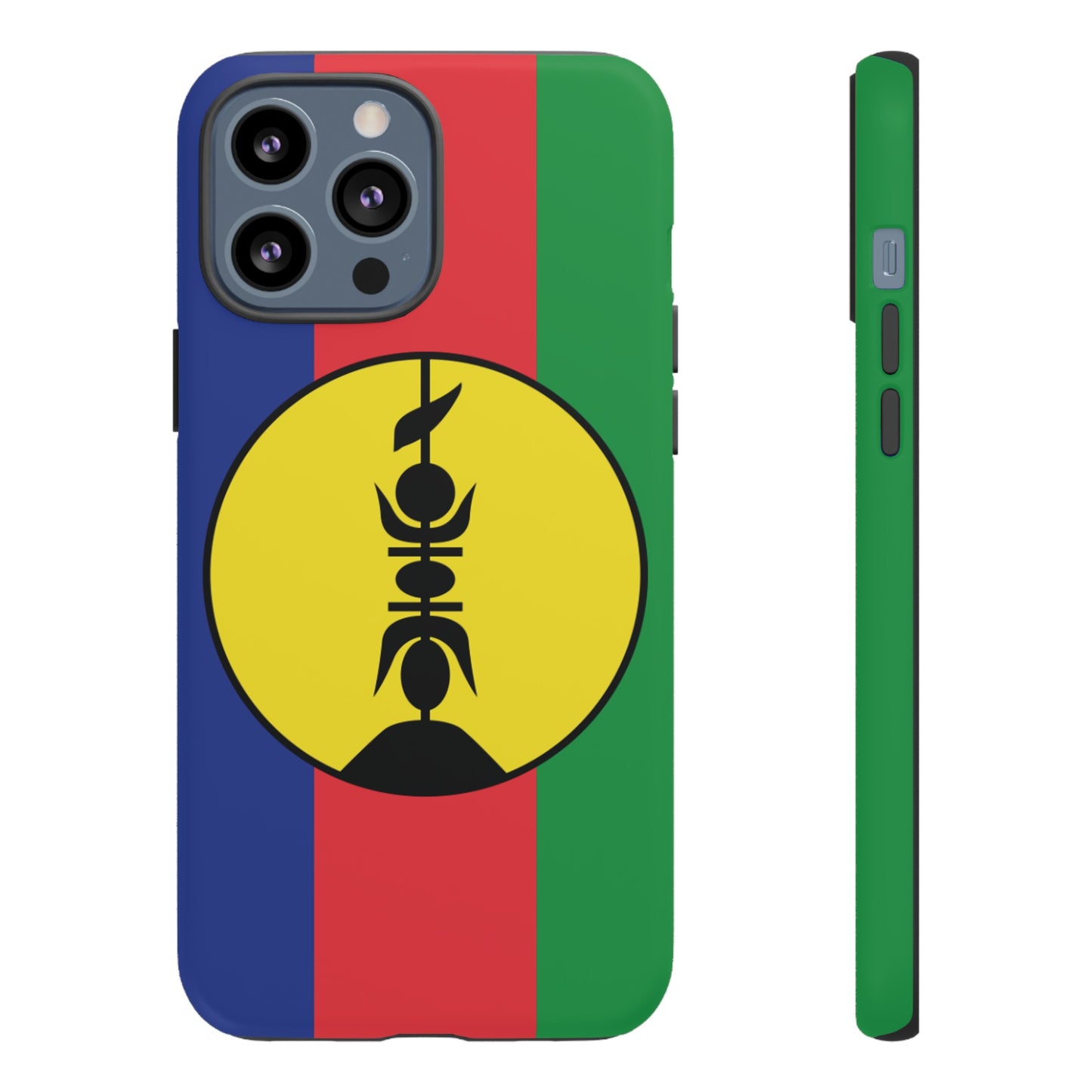 New Caledonia Flag Phone Case | iPhone 15 Plus/ Pro, 14, 13, 12| Google Pixel 7, Pro, 5| Samsung Galaxy S23 All Major Phone Models