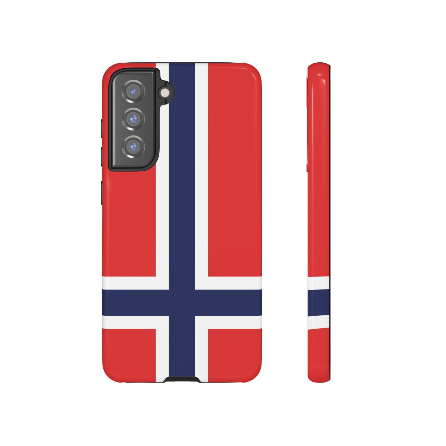 Norway Flag Phone Case | iPhone 15 Plus/ Pro, 14, 13, 12| Google Pixel 7, Pro, 5| Samsung Galaxy S23 All Major Phone Models