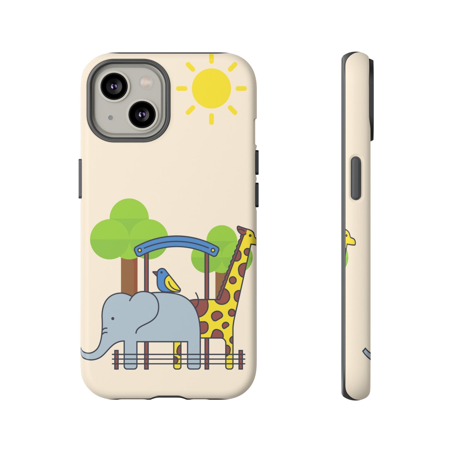 Zoo Wallpaper Phone Case | iPhone 15 Plus/ Pro, 14, 13, 12| Google Pixel 7, Pro, 5| Samsung Galaxy S23 All Major Phone Models