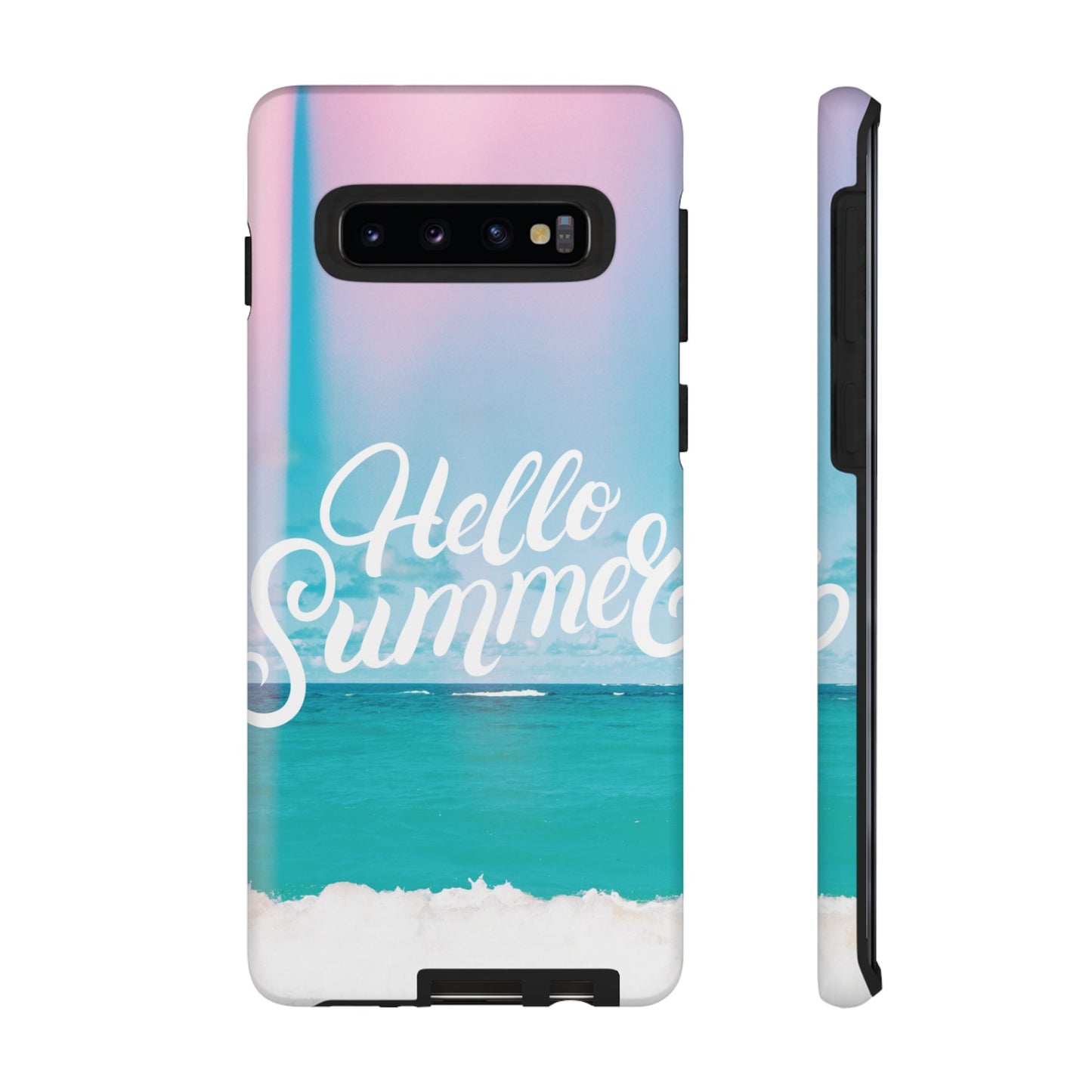 Hello Summer Wallpaper Phone Case | iPhone 15 Plus/ Pro, 14, 13, 12| Google Pixel 7, Pro, 5| Samsung Galaxy S23 All Major Phone Models