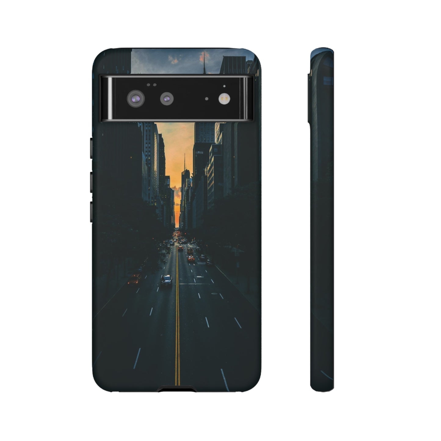 City Sunset Wallpaper Phone Case | iPhone 15 Plus/ Pro, 14, 13, 12| Google Pixel 7, Pro, 5| Samsung Galaxy S23 All Major Phone Models