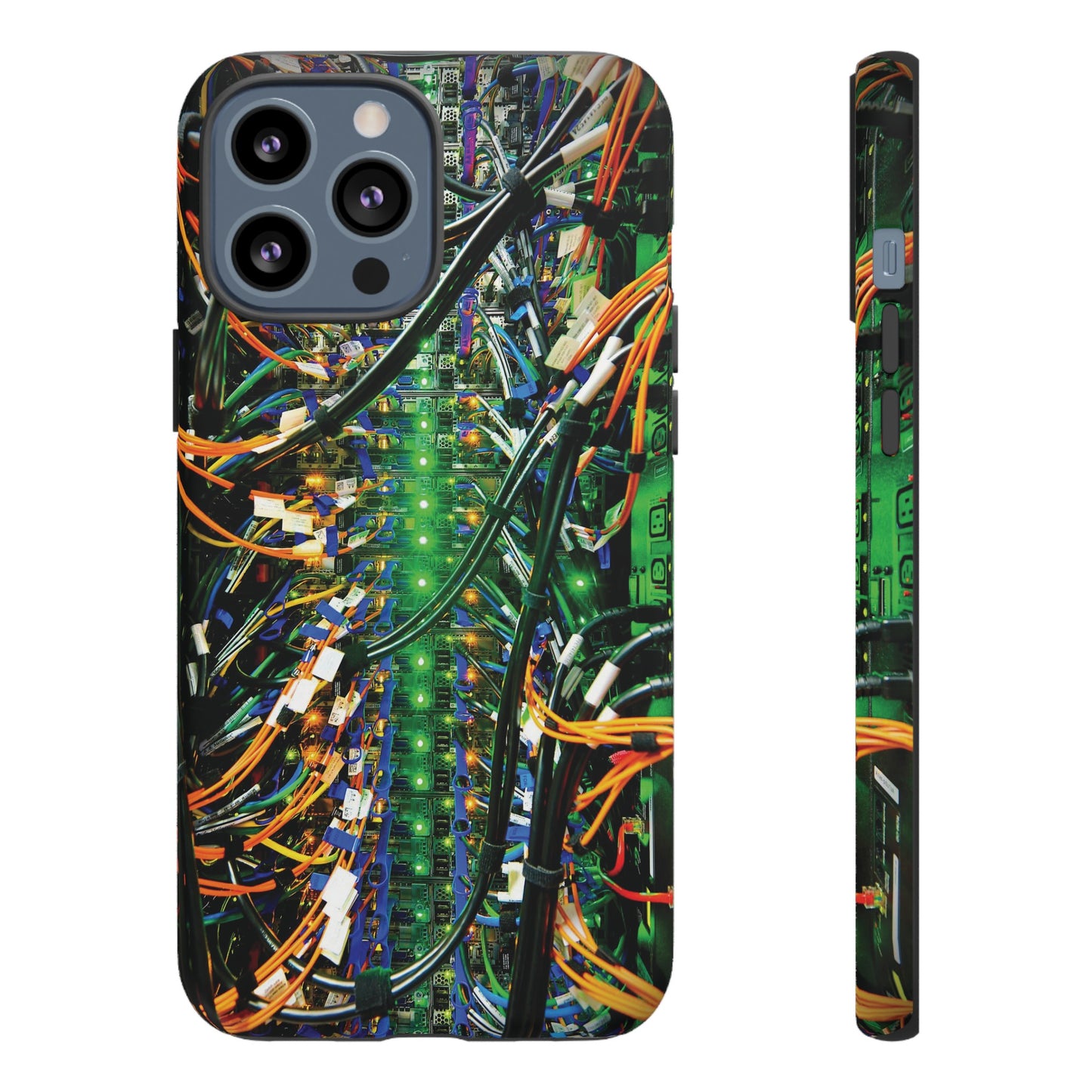 Green Computer Circuitboard Wallpaper Phone Case | iPhone 15 Plus/ Pro, 14, 13, 12| Google Pixel 7, Pro, 5| Samsung Galaxy S23 All Major Phone Models