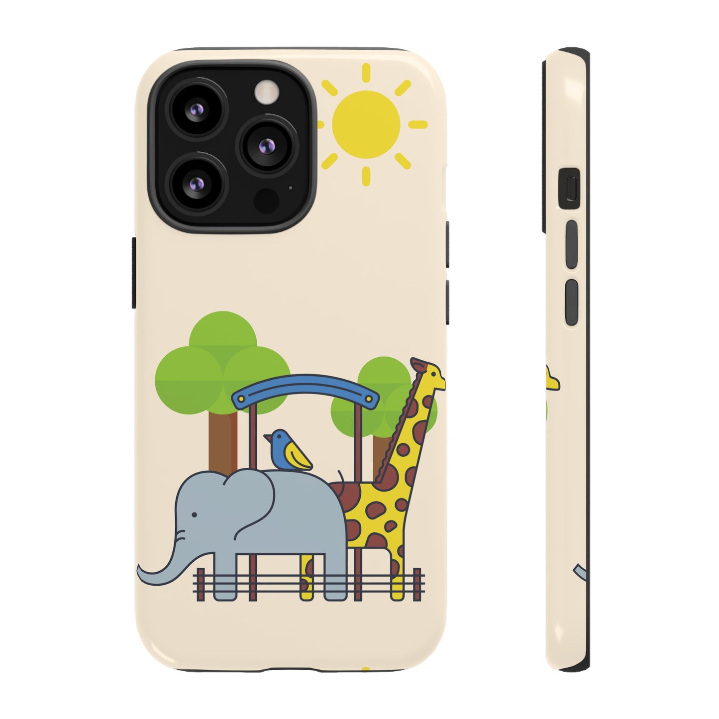 Zoo Wallpaper Phone Case | iPhone 15 Plus/ Pro, 14, 13, 12| Google Pixel 7, Pro, 5| Samsung Galaxy S23 All Major Phone Models