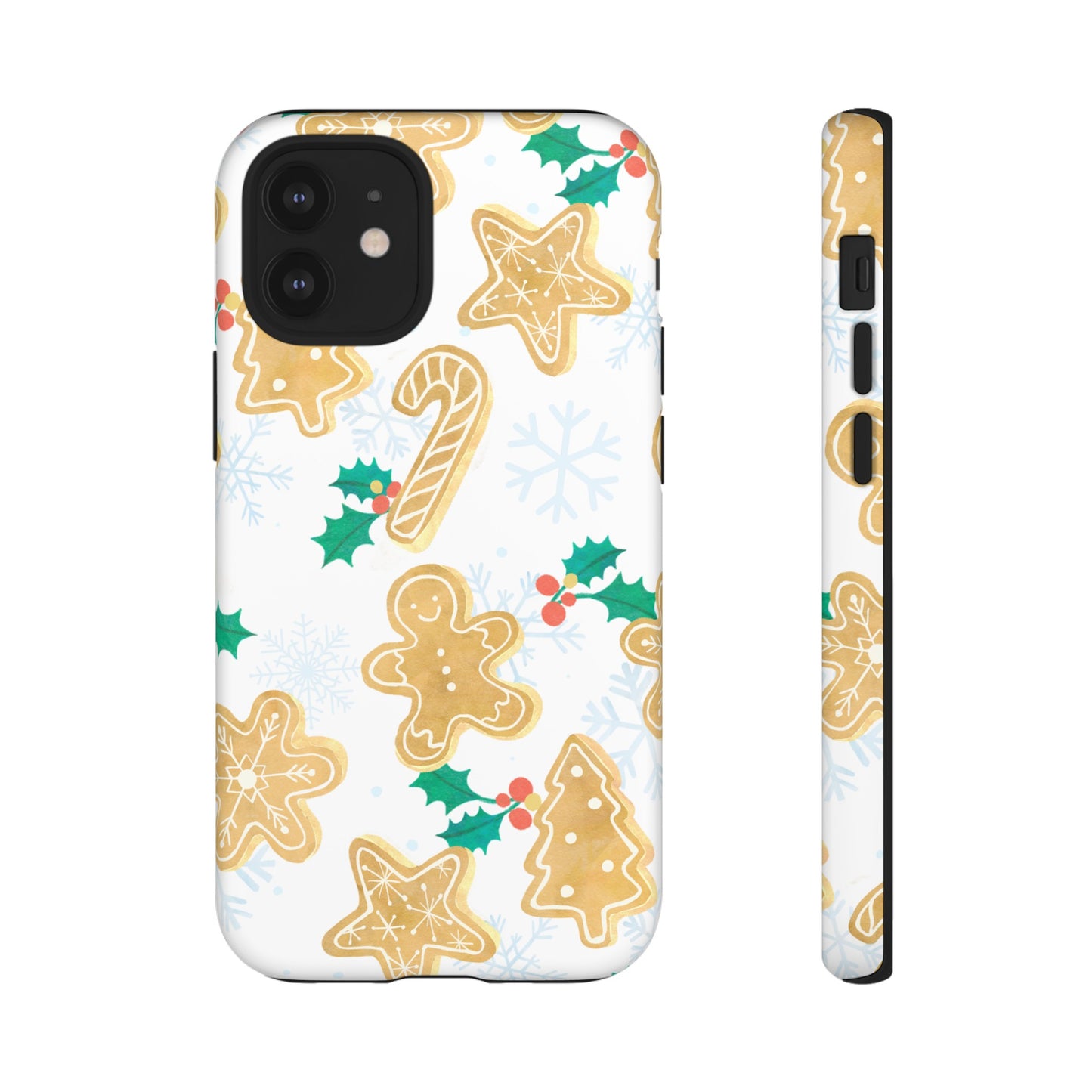 Gingerbread Wallpaper Phone Case | iPhone 15 Plus/ Pro, 14, 13, 12| Google Pixel 7, Pro, 5| Samsung Galaxy S23 All Major Phone Models