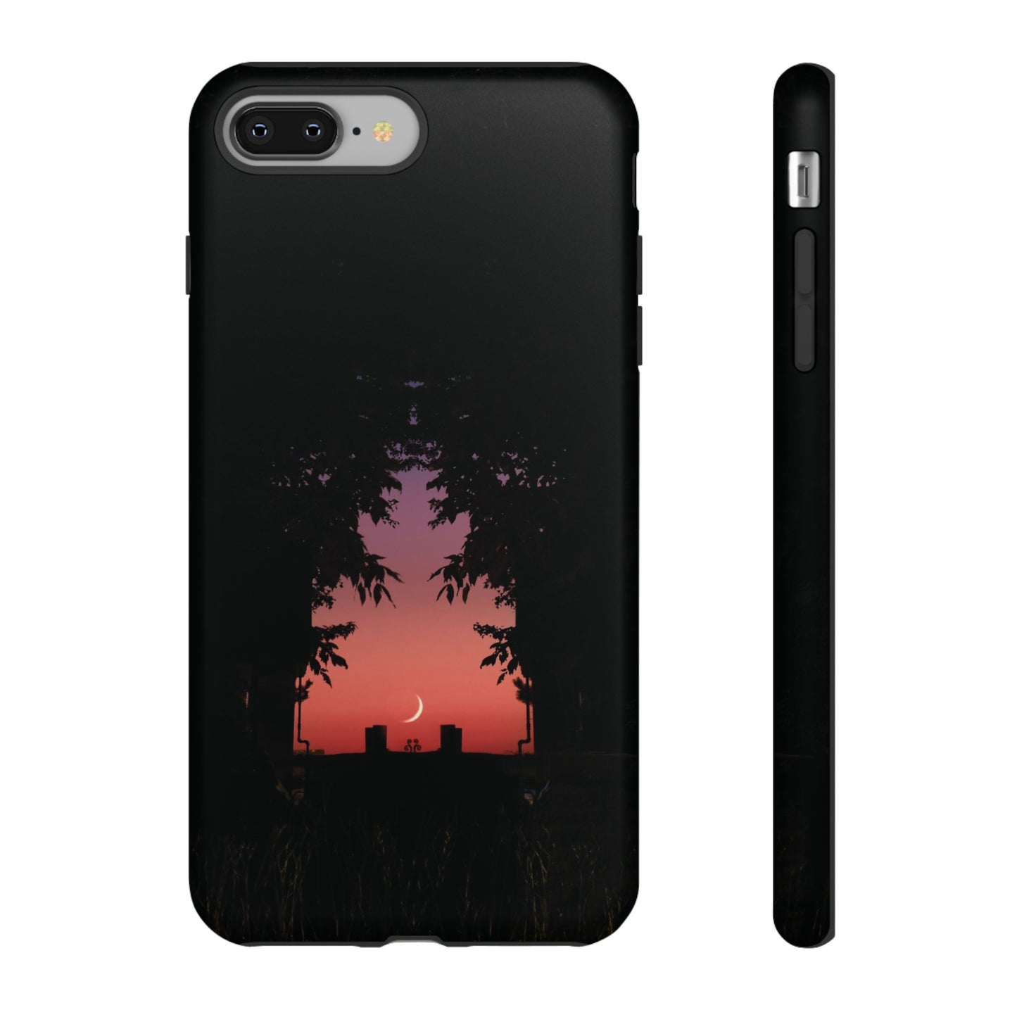 Crescent Night Wallpaper Phone Case | iPhone 15 Plus/ Pro, 14, 13, 12| Google Pixel 7, Pro, 5| Samsung Galaxy S23 All Major Phone Models