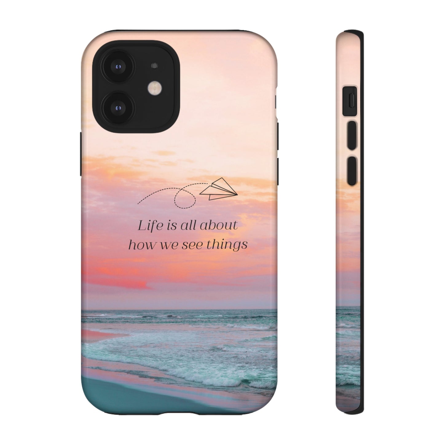 Thoughts at Sunset Phone Case | iPhone 15 Plus/ Pro, 14, 13, 12| Google Pixel 7, Pro, 5| Samsung Galaxy S23 All Major Phone Models