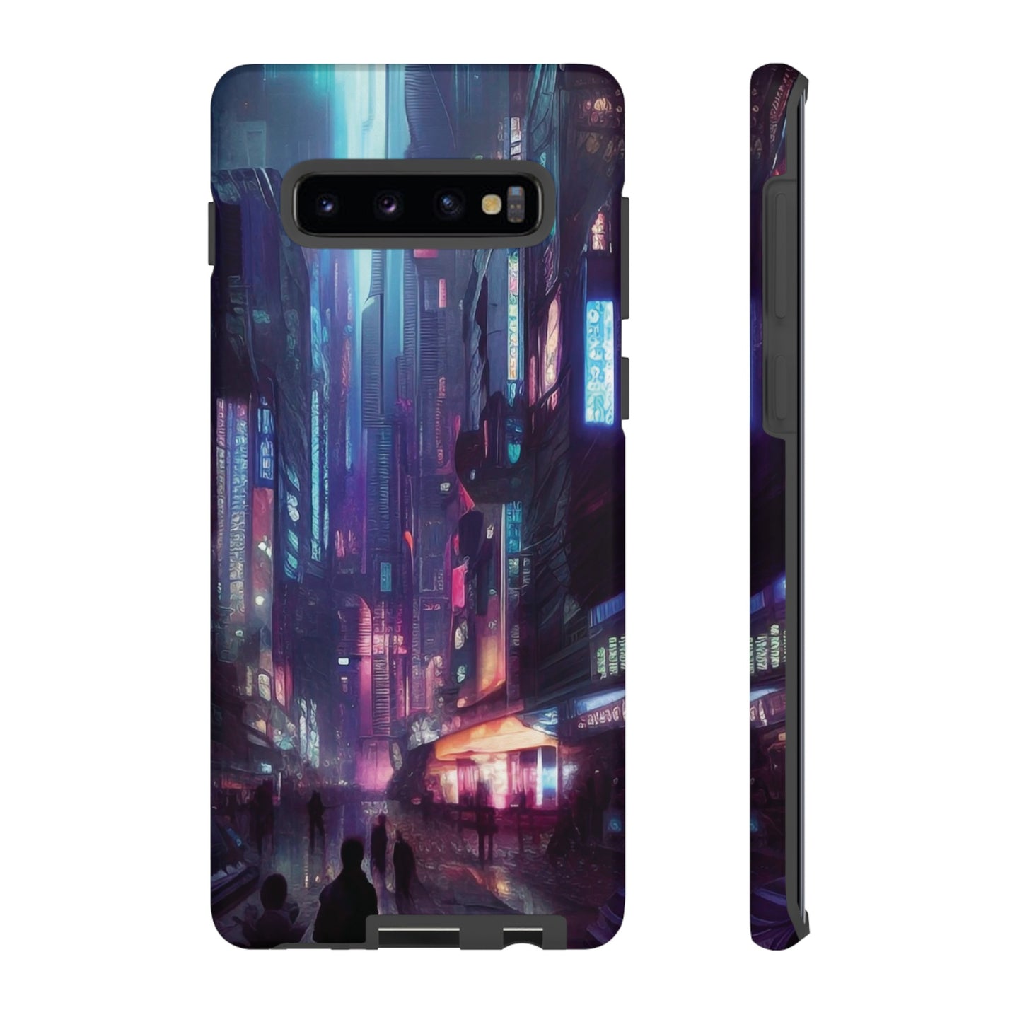 Futuristic Sci-Fi City Wallpaper Phone Case | iPhone 15 Plus/ Pro, 14, 13, 12| Google Pixel 7, Pro, 5| Samsung Galaxy S23 All Major Phone Models