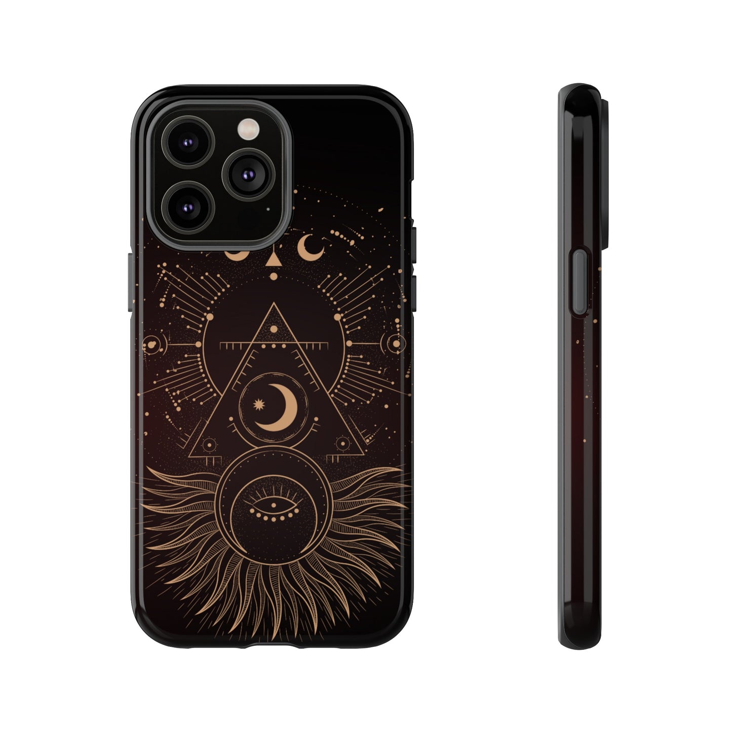 Cosmic Geometry Phone Case | iPhone 15 Plus/ Pro, 14, 13, 12| Google Pixel 7, Pro, 5| Samsung Galaxy S23 All Major Phone Models