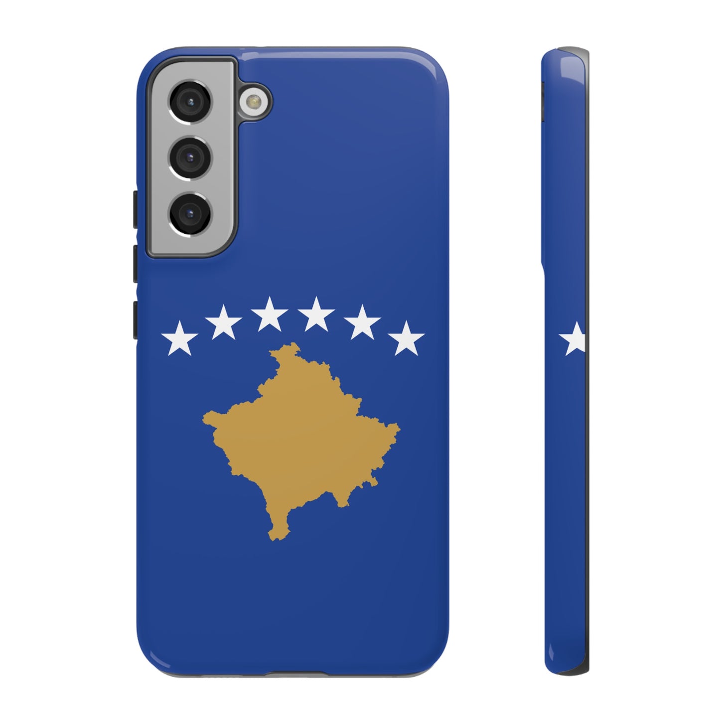 Kosovo Flag Phone Case | iPhone 15 Plus/ Pro, 14, 13, 12| Google Pixel 7, Pro, 5| Samsung Galaxy S23 All Major Phone Models