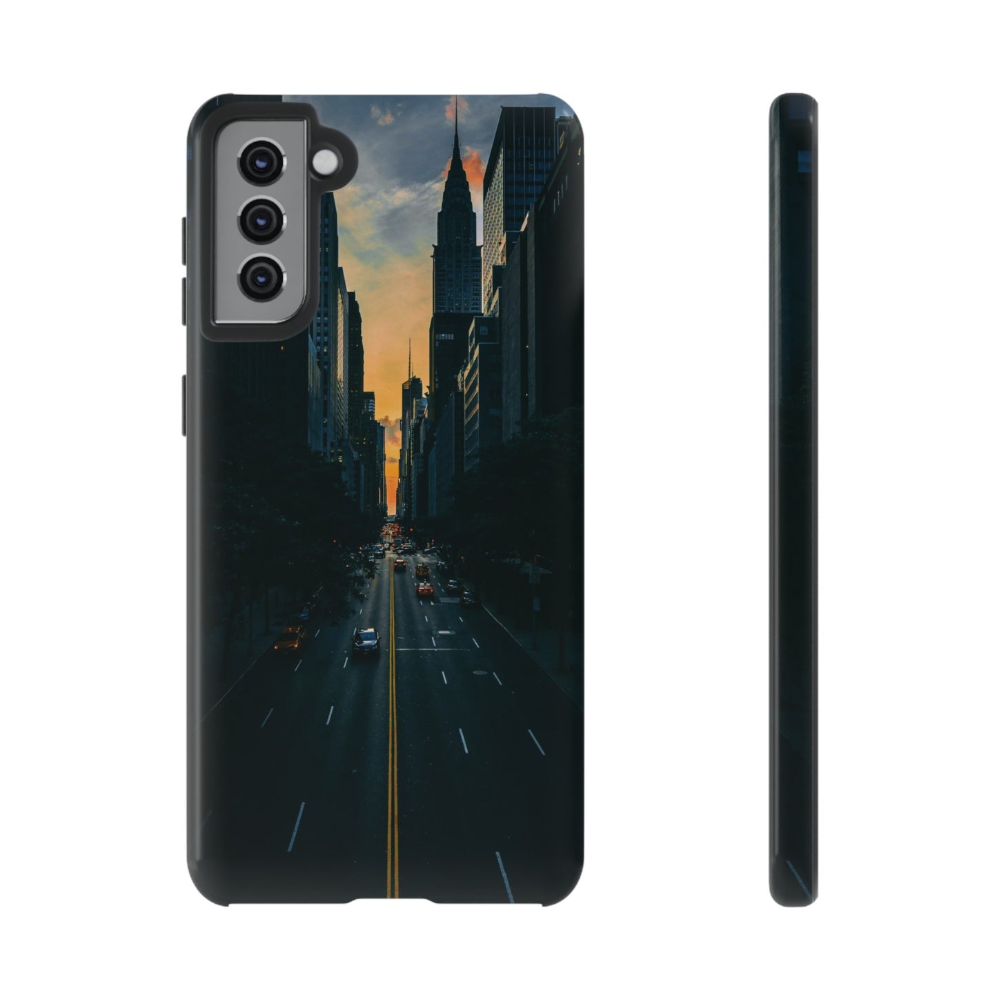 City Sunset Wallpaper Phone Case | iPhone 15 Plus/ Pro, 14, 13, 12| Google Pixel 7, Pro, 5| Samsung Galaxy S23 All Major Phone Models