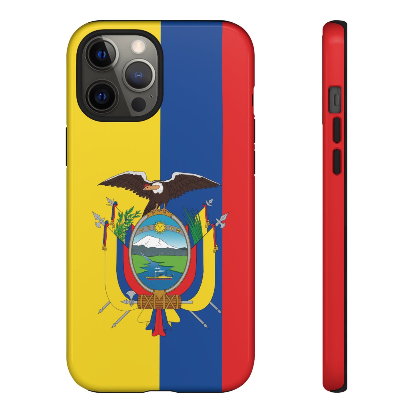 Ecuador Flag Phone Case | iPhone 15 Plus/ Pro, 14, 13, 12| Google Pixel 7, Pro, 5| Samsung Galaxy S23 All Major Phone Models