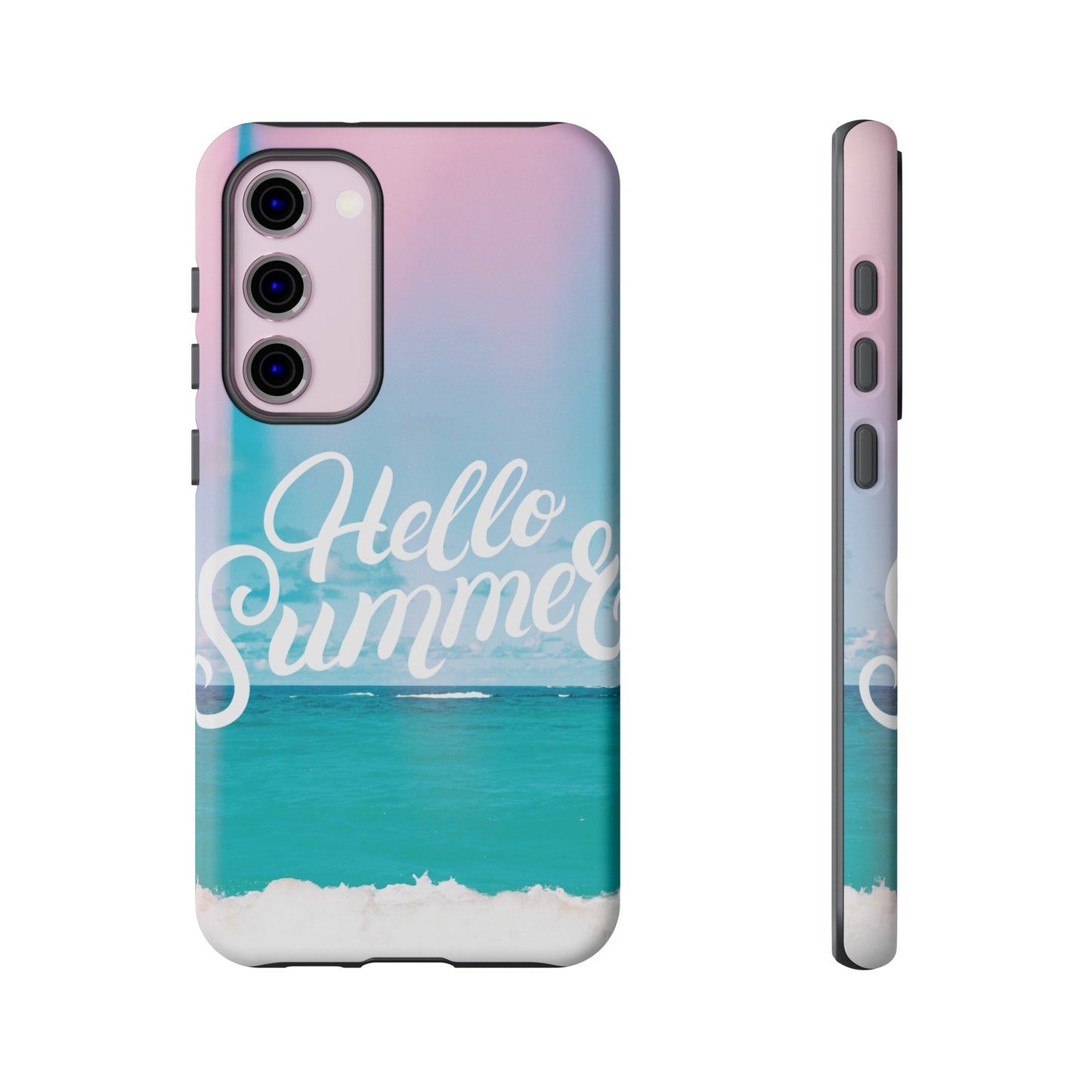 Hello Summer Wallpaper Phone Case | iPhone 15 Plus/ Pro, 14, 13, 12| Google Pixel 7, Pro, 5| Samsung Galaxy S23 All Major Phone Models