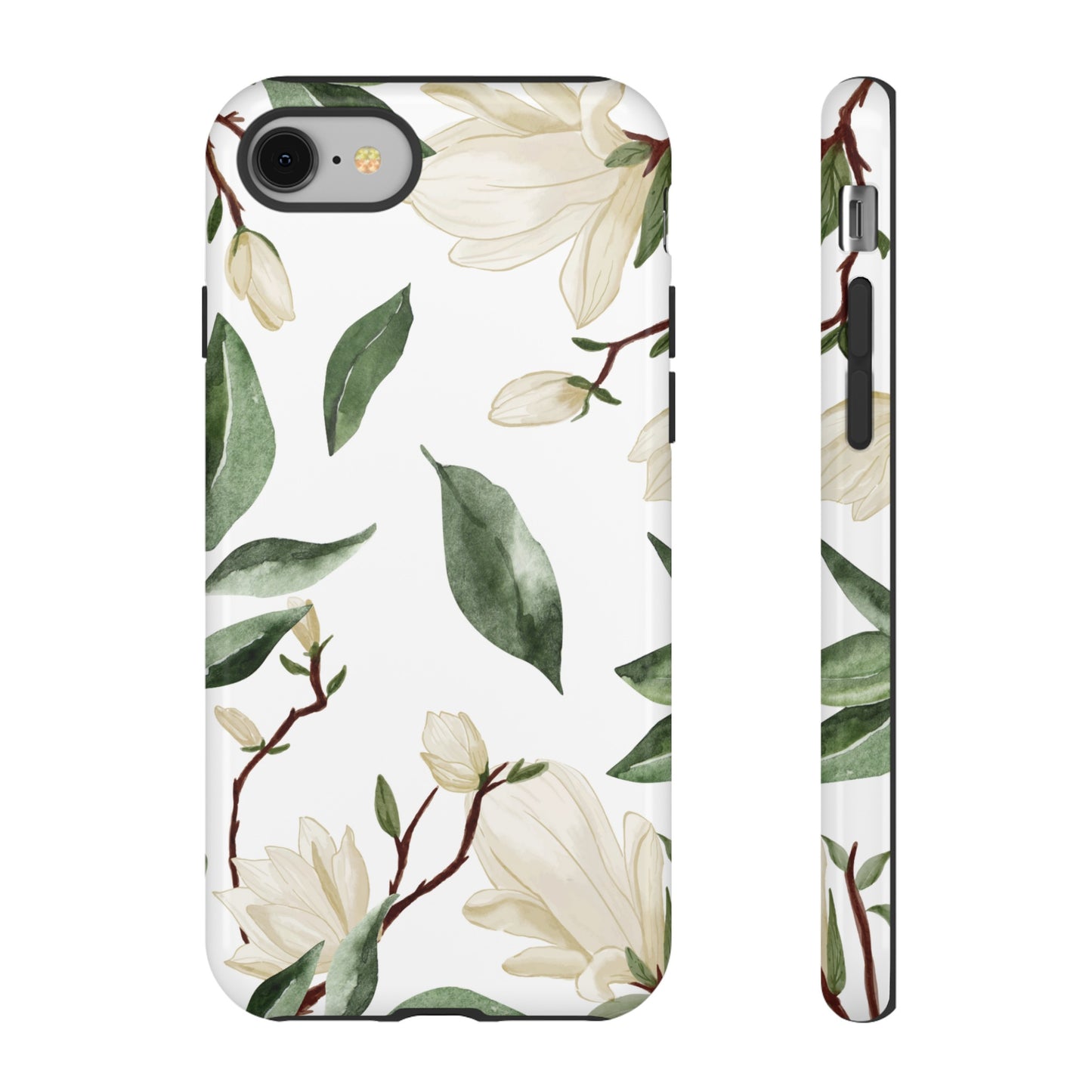 Light Floral Wallpaper Phone Case | iPhone 15 Plus/ Pro, 14, 13, 12| Google Pixel 7, Pro, 5| Samsung Galaxy S23 All Major Phone Models