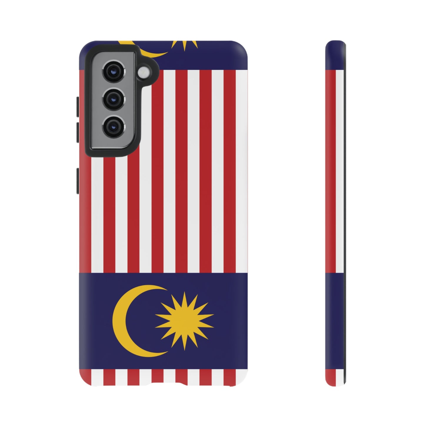 Malaysia Flag Phone Case | iPhone 15 Plus/ Pro, 14, 13, 12| Google Pixel 7, Pro, 5| Samsung Galaxy S23 All Major Phone Models