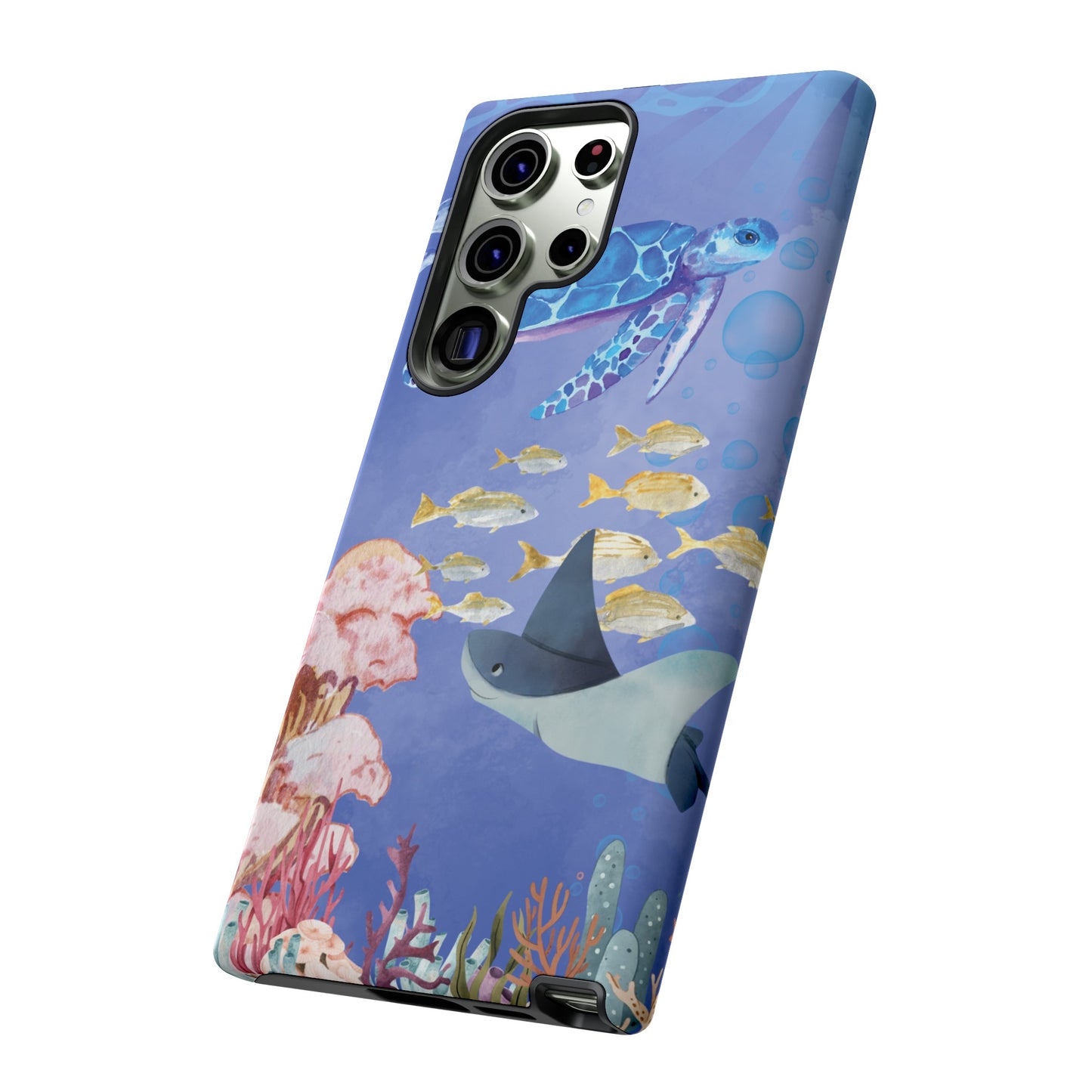 Underwater Scene Wallpaper Phone Case | iPhone 15 Plus/ Pro, 14, 13, 12| Google Pixel 7, Pro, 5| Samsung Galaxy S23 All Major Phone Models