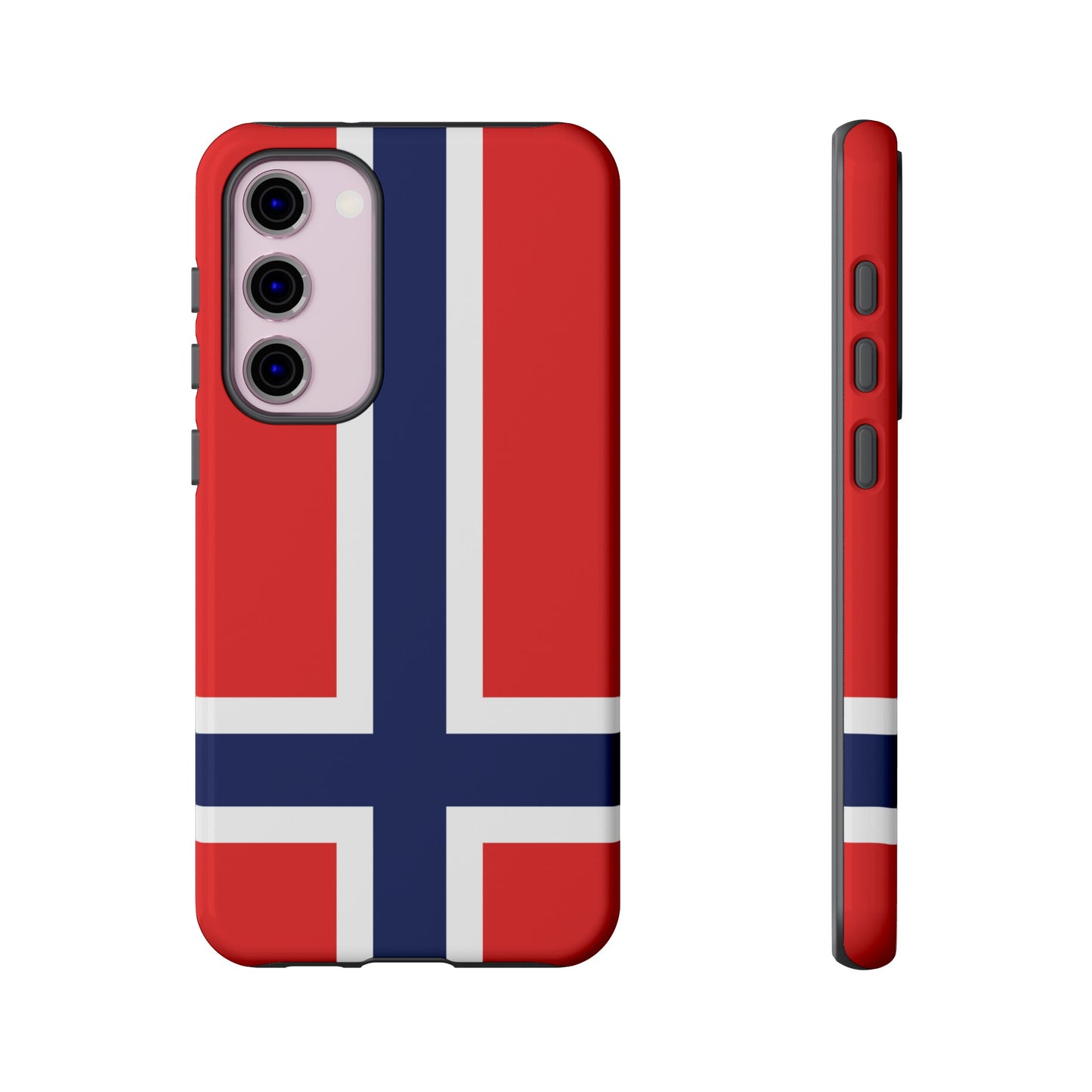 Norway Flag Phone Case | iPhone 15 Plus/ Pro, 14, 13, 12| Google Pixel 7, Pro, 5| Samsung Galaxy S23 All Major Phone Models