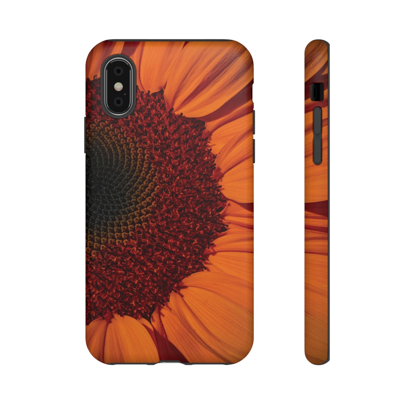 Orange Sunflower Wallpaper Phone Case | iPhone 15 Plus/ Pro, 14, 13, 12| Google Pixel 7, Pro, 5| Samsung Galaxy S23 All Major Phone Models