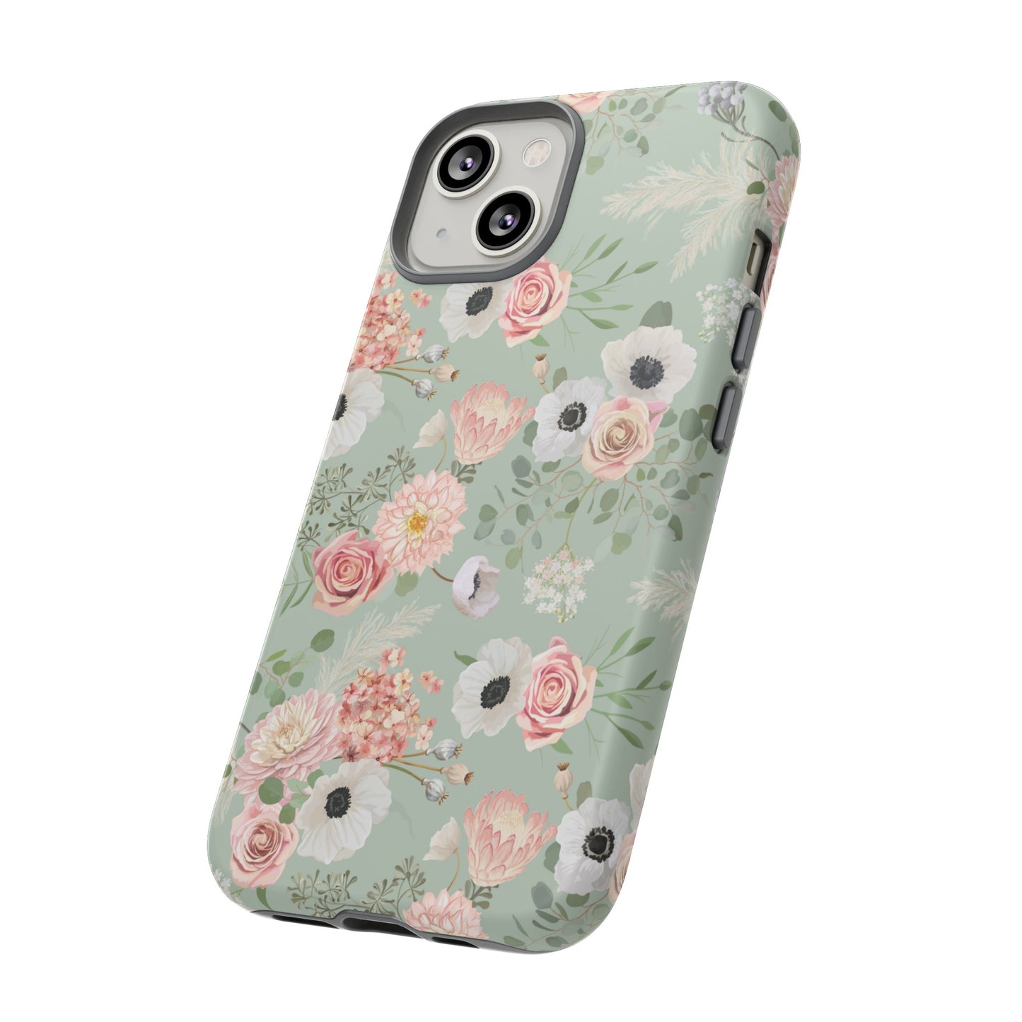 Pastel Flowers Phone Case | iPhone 15 Plus/ Pro, 14, 13, 12| Google Pixel 7, Pro, 5| Samsung Galaxy S23 All Major Phone Models