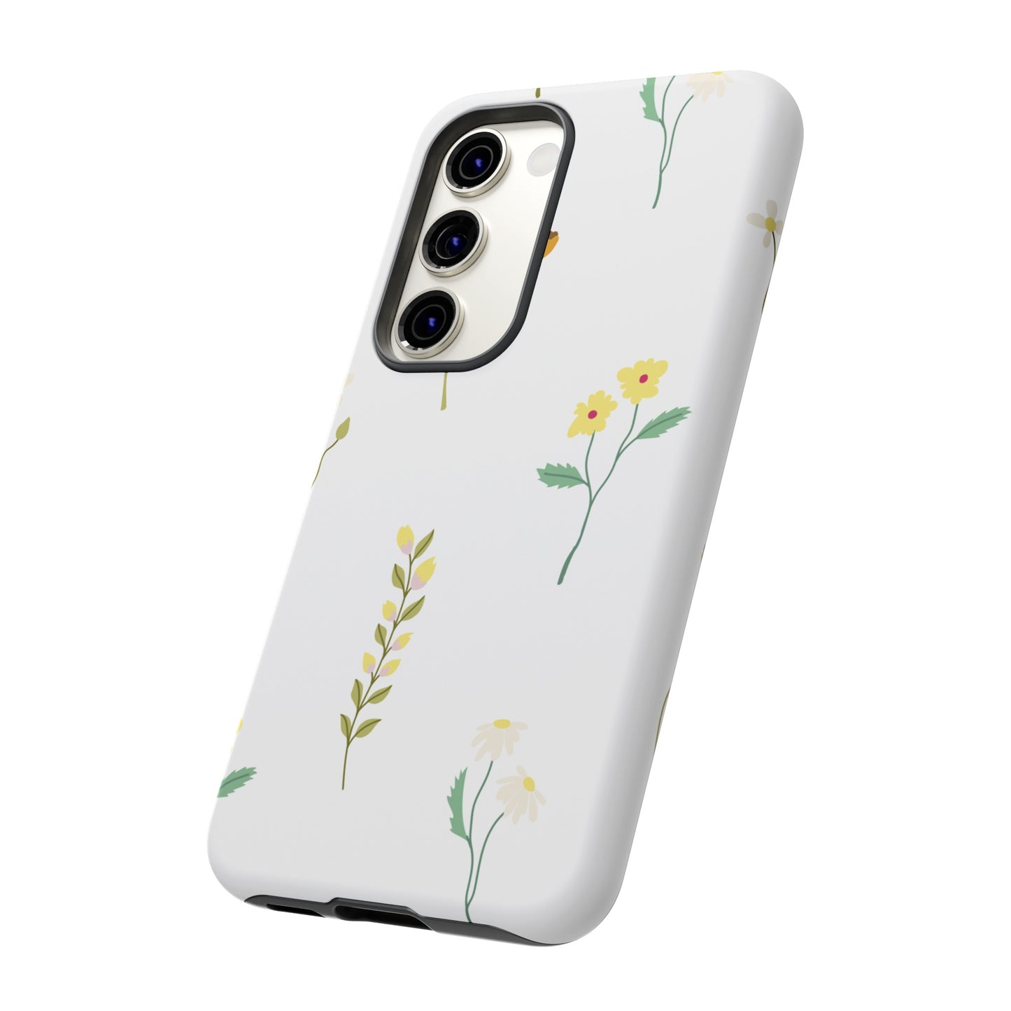 Delicate Floral Wallpaper Phone Case | iPhone 15 Plus/ Pro, 14, 13, 12| Google Pixel 7, Pro, 5| Samsung Galaxy S23 All Major Phone Models