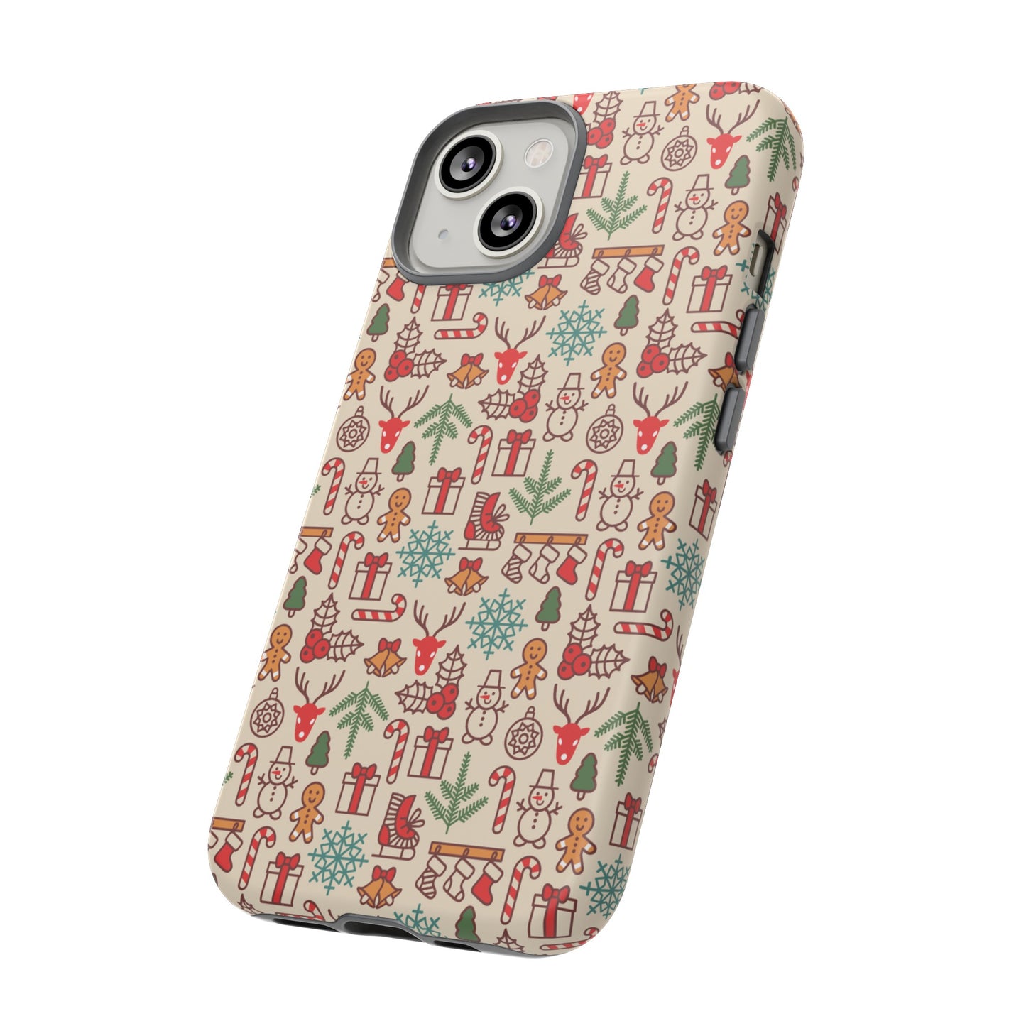 Collage Christmas Wallpaper Phone Case | iPhone 15 Plus/ Pro, 14, 13, 12| Google Pixel 7, Pro, 5| Samsung Galaxy S23 All Major Phone Models