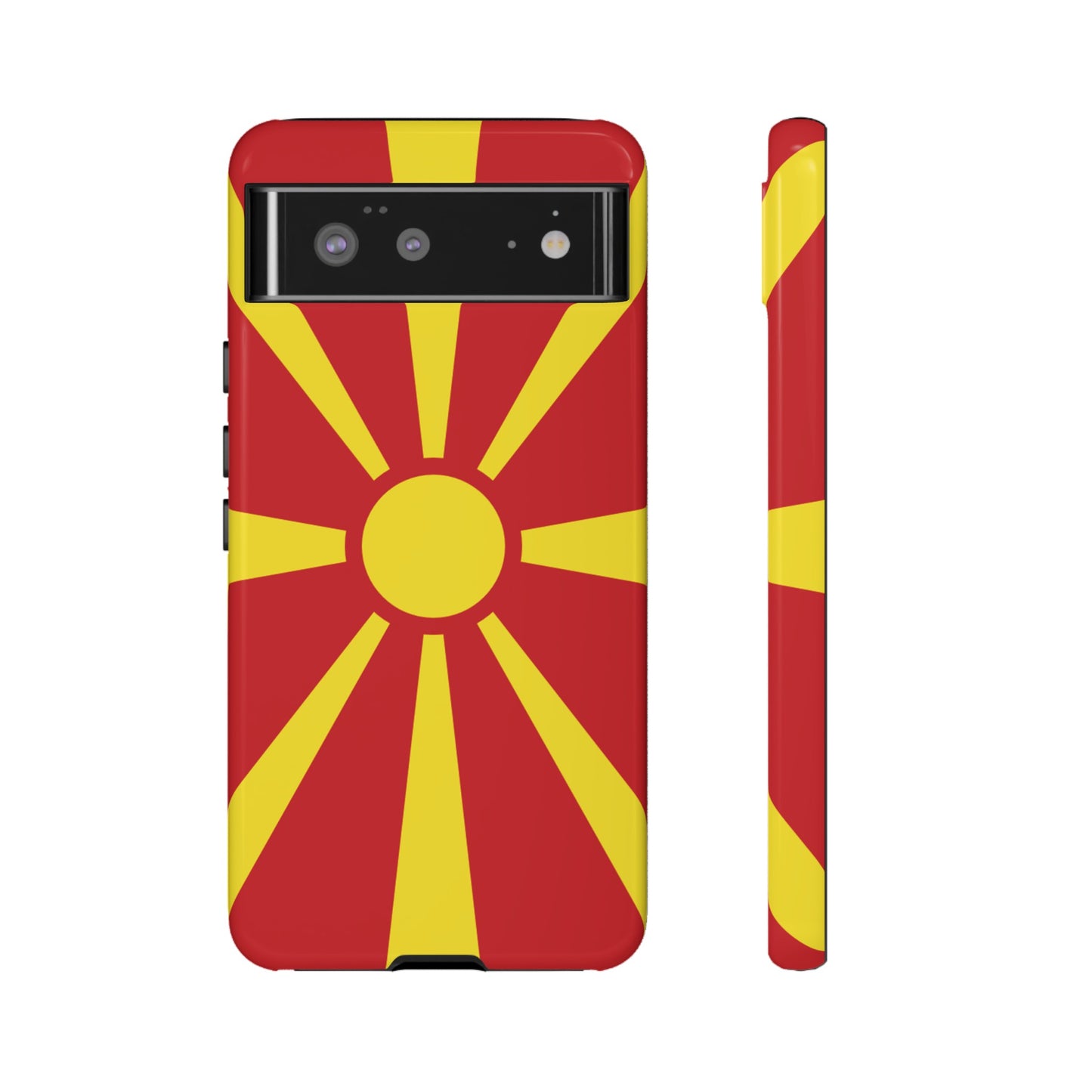 Macedonia Flag Phone Case | iPhone 15 Plus/ Pro, 14, 13, 12| Google Pixel 7, Pro, 5| Samsung Galaxy S23 All Major Phone Models